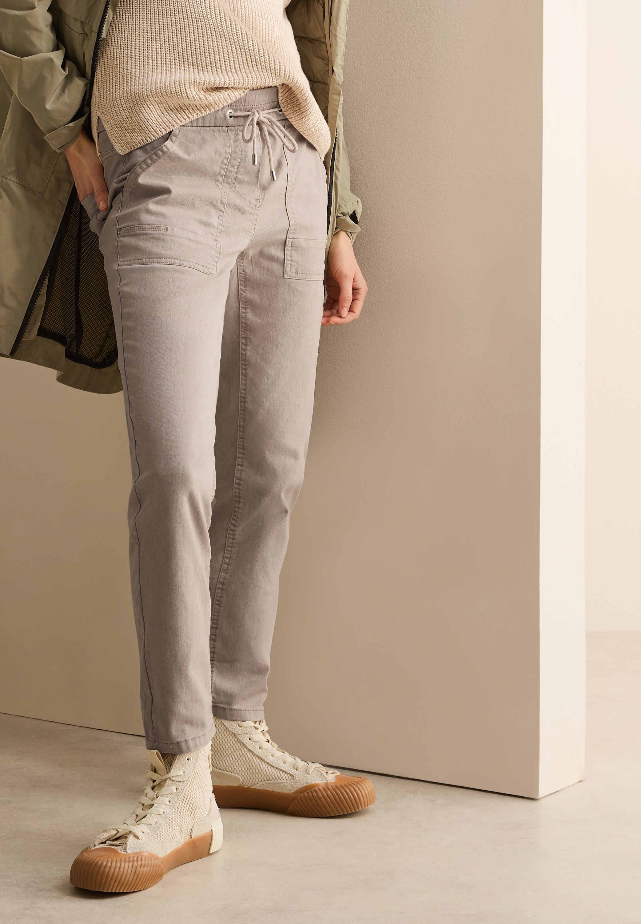 Cecil Stoffhose  Middle Waist