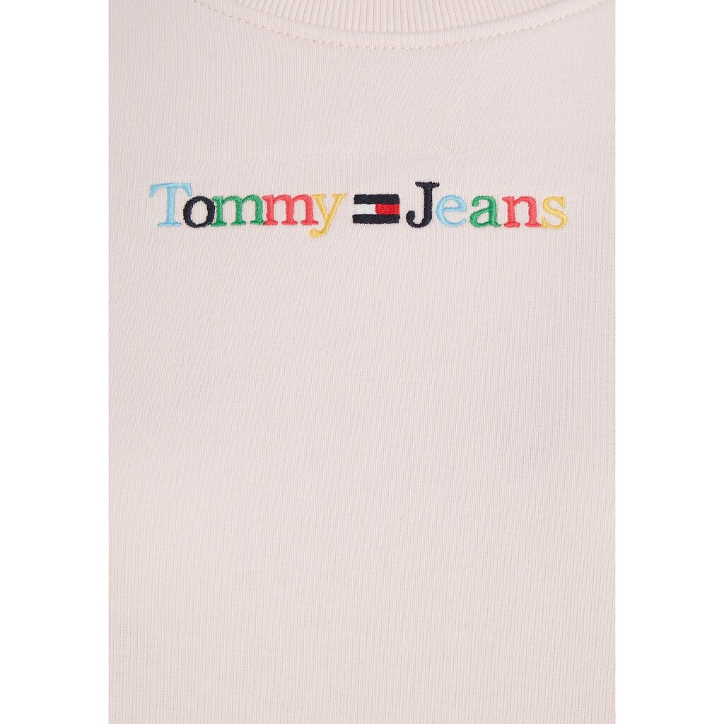 Tommy Jeans Sweatshirt »TJW REG COLOR SERIF LINEAR CREW«