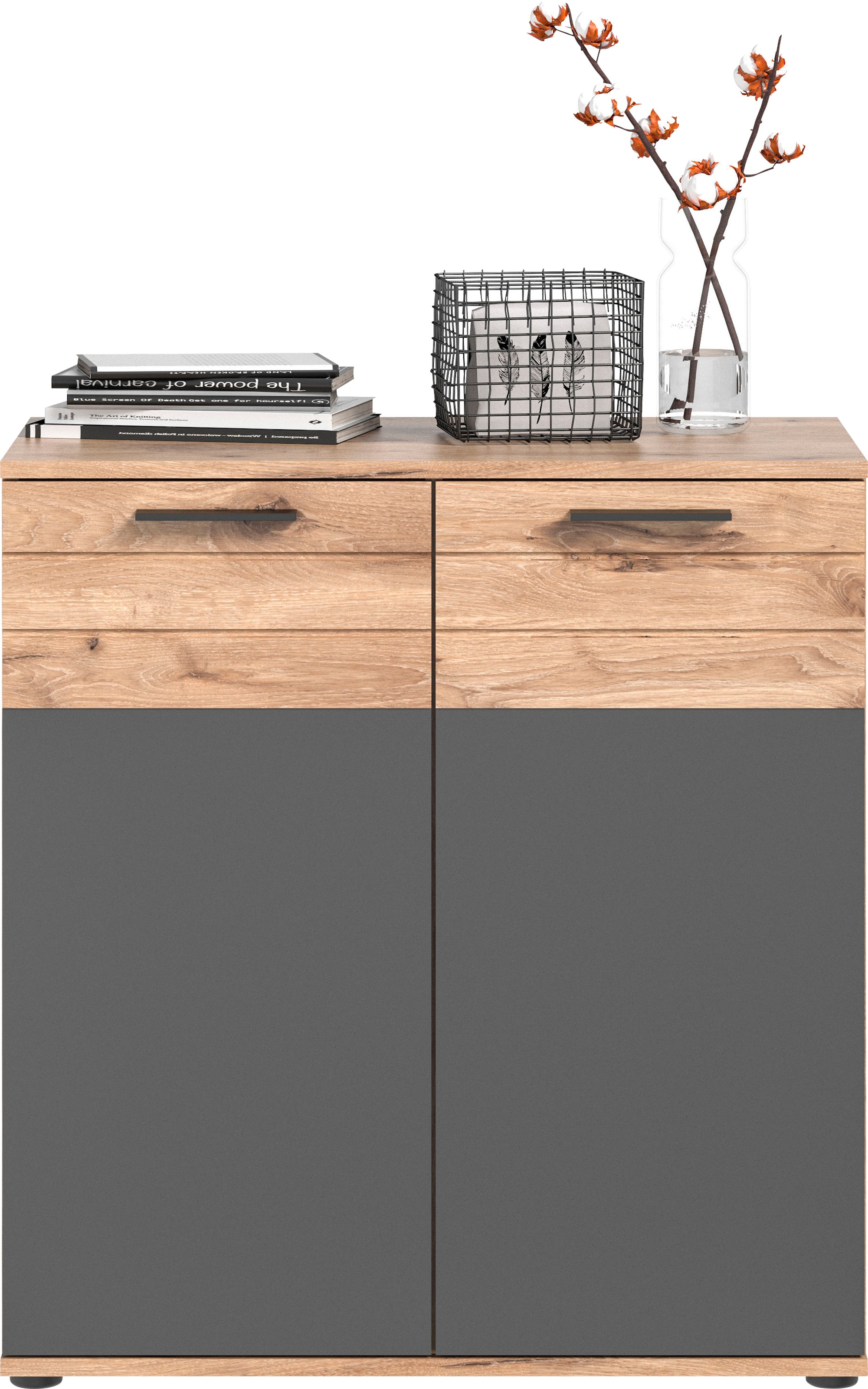 INOSIGN Sideboard "Riga, Breite 90 cm, 2 Türen mit Softclose, 4 Einlegeböde günstig online kaufen