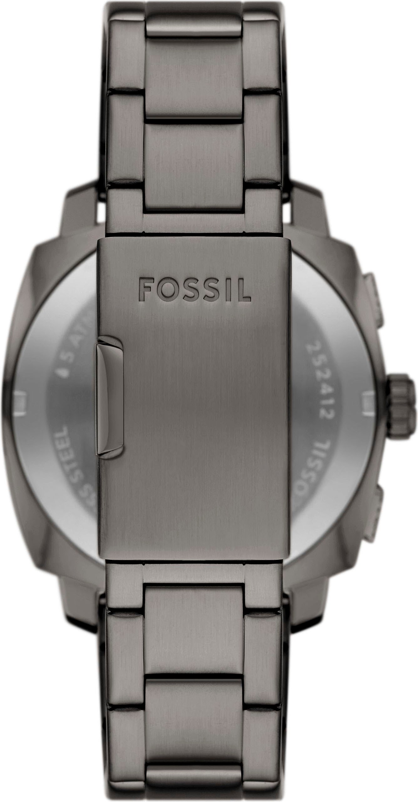 Fossil Chronograph »MACHINE (NEW GENERATION)«, Quarzuhr, Armbanduhr, Herrenuhr, Edelstahlarmband, analog