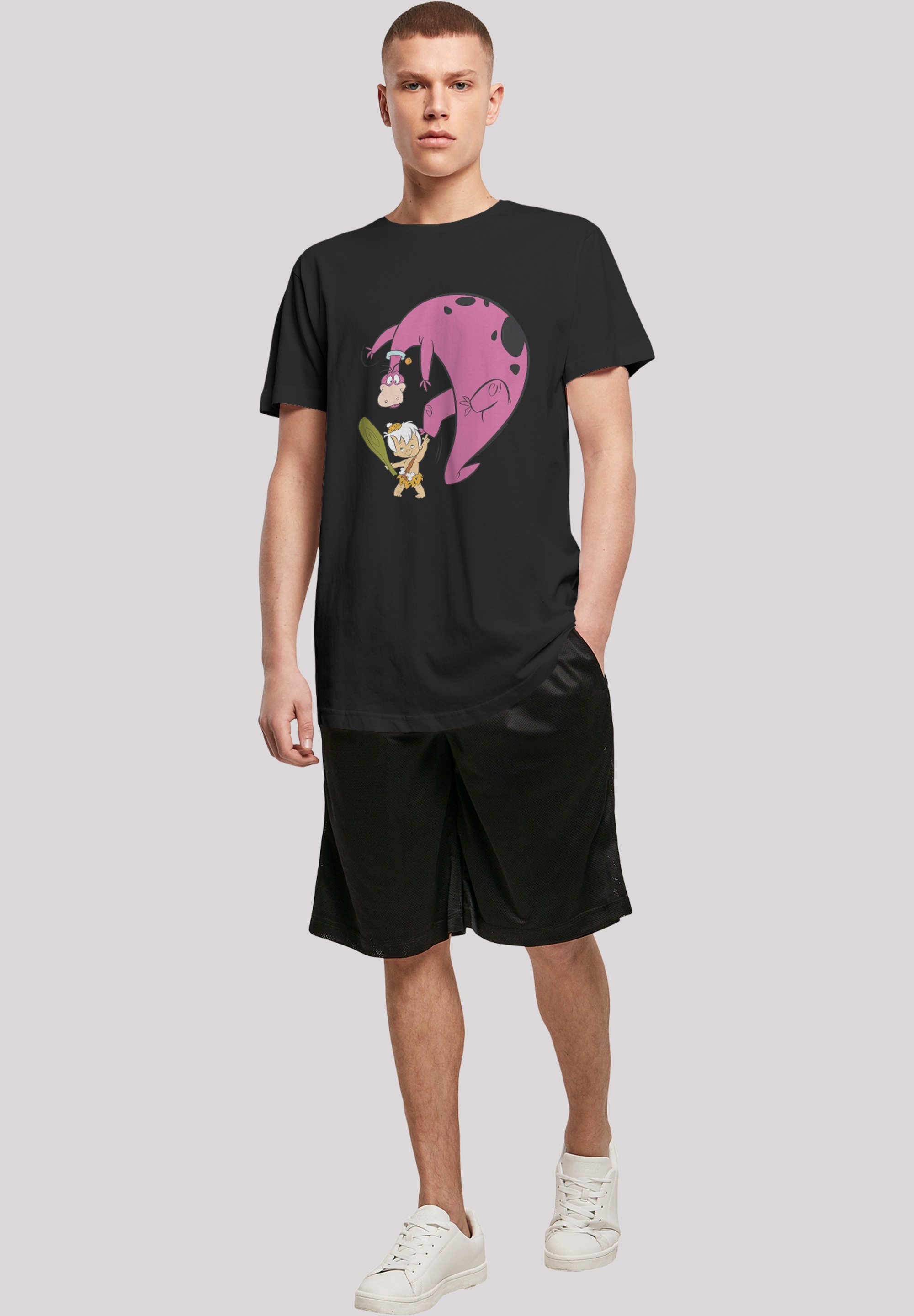 F4NT4STIC T-Shirt »Die Familie Feuerstein Bamm Bamm And Dino«, Print