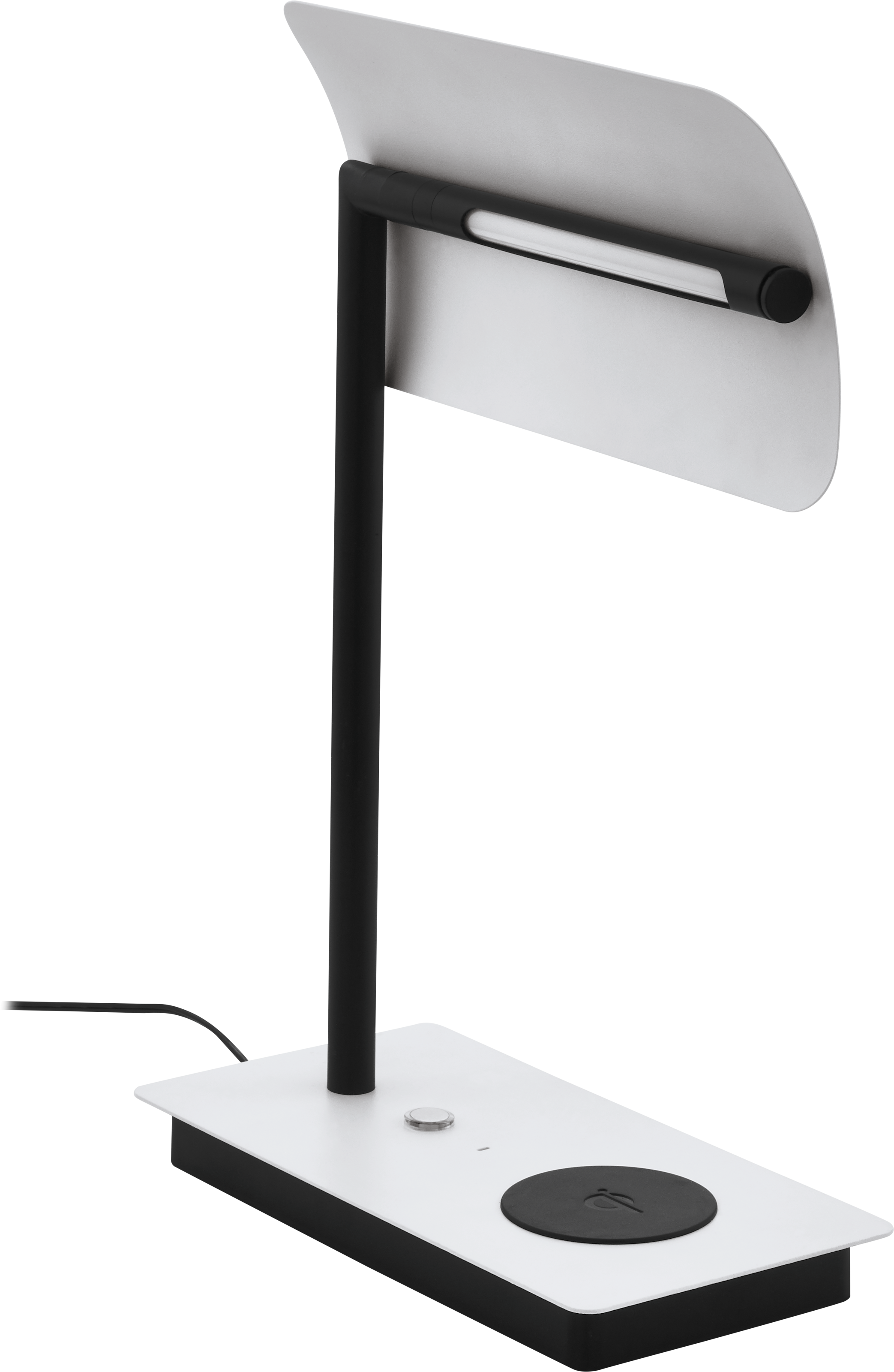 EGLO »ARENAZA Schreibtischleuchte - kabellose Ladefunktion« LED-Modul 1 Stk. Warmweiß Tischleuchte, Warmweiß, Induktionsladefläche, Touch, dimmbar, 3000K