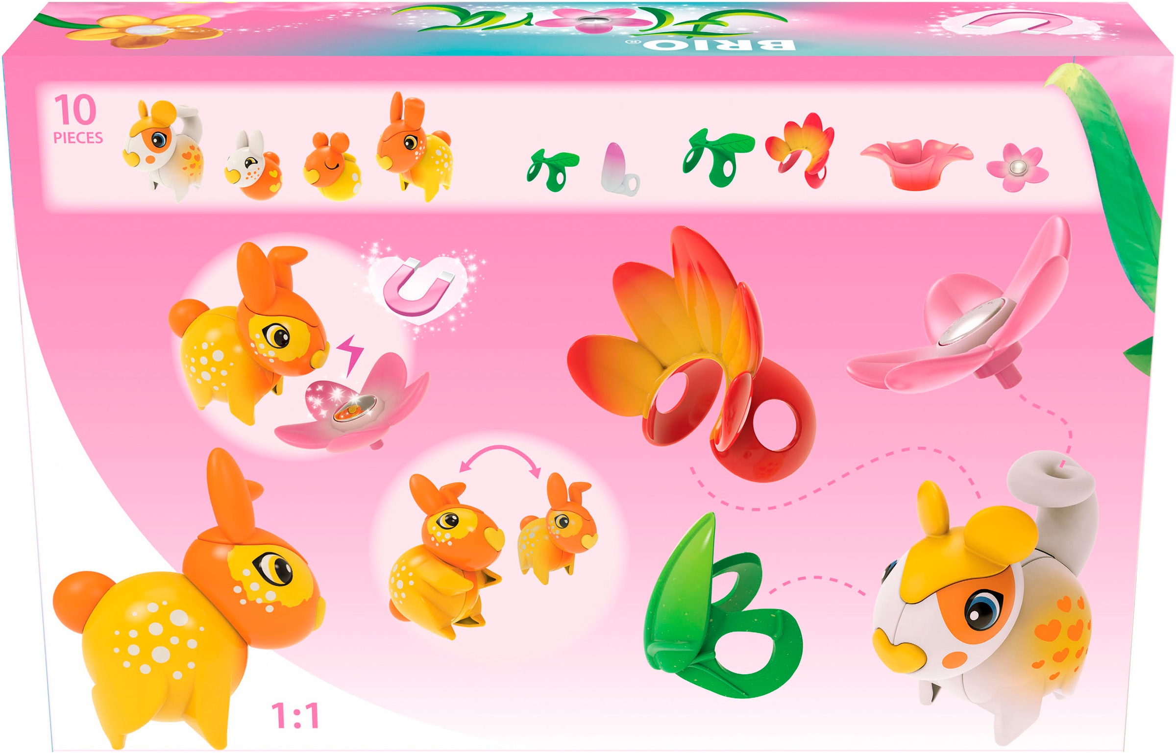 BRIO® Spielwelt »BRIO Flora - Blumensammler (36228)«, (10 tlg.)