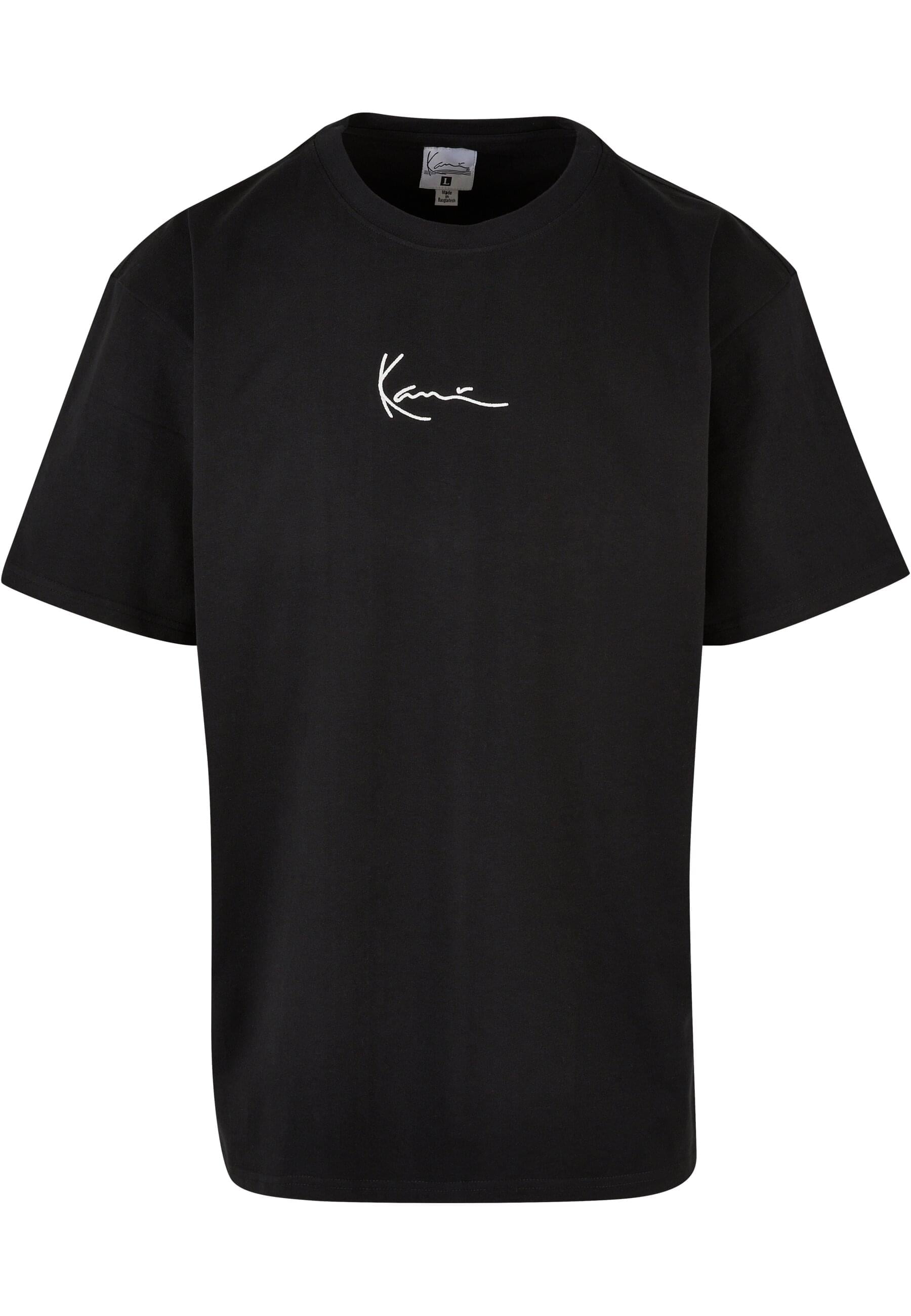 T-Shirt »Karl Kani Herren Small Signature Glow Logo Tee black«