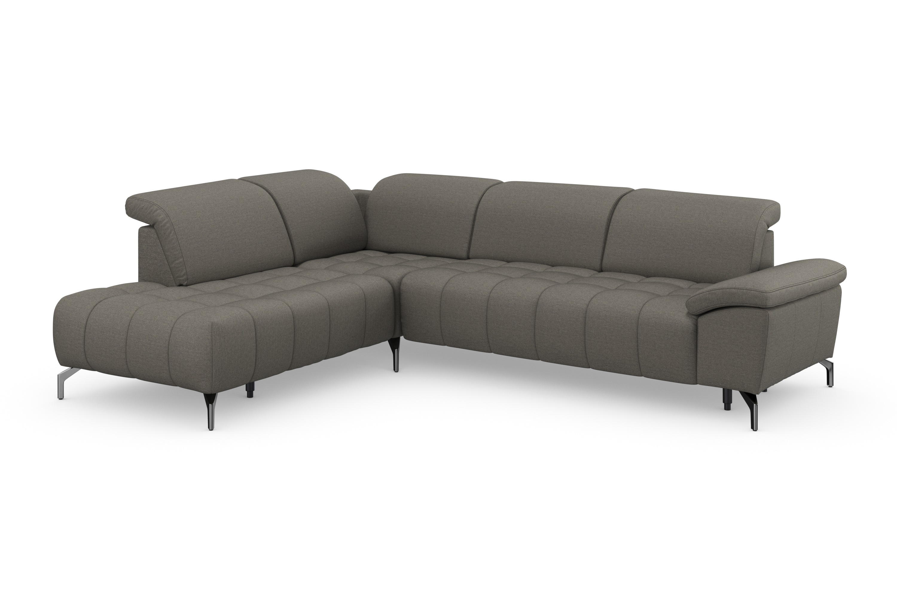 Thumbnail - sit&more "Cool L-Form" wahlweise mit Kopfteilverstellung und Vorziehsitz motorisch