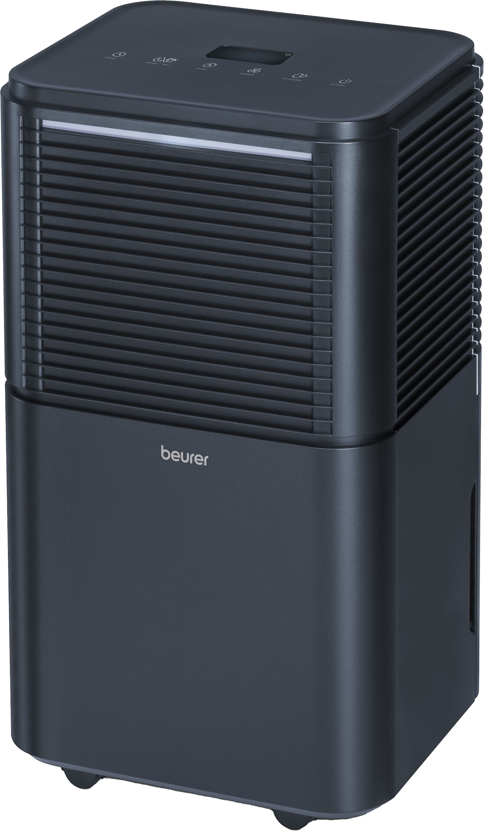 BEURER Luftentfeuchter "LE 150, leistungsstarke Entfeuchtung bis zu 12 Liter pro Tag", B:25cm H:45,5cm T:22cm, schwarz, Luftentfeuchter, Mit