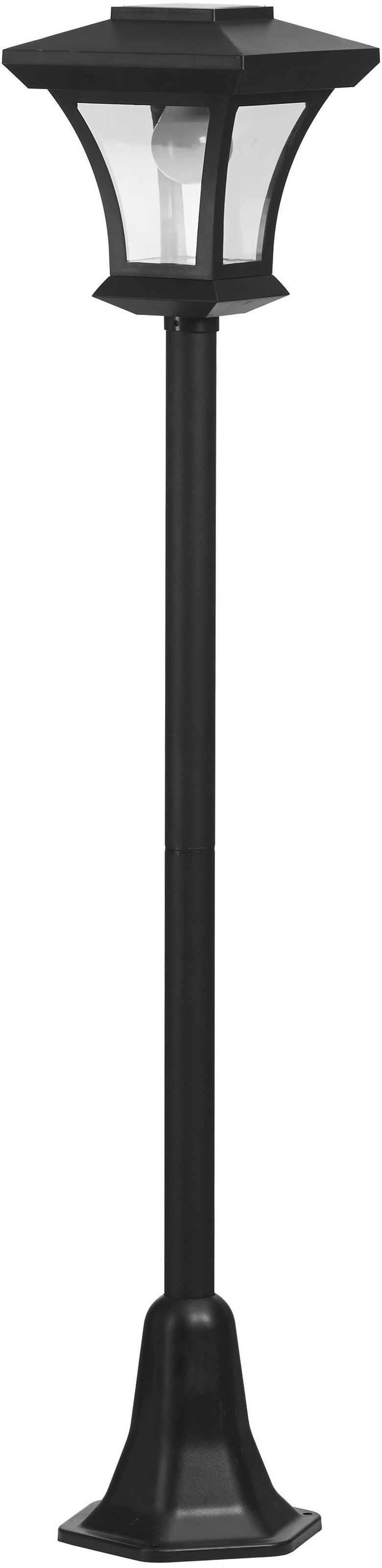 IC Gardenworld LED Außen-Stehlampe »IC GW  LED Solar Laterne 120cm« LED-Modul Warmweiß