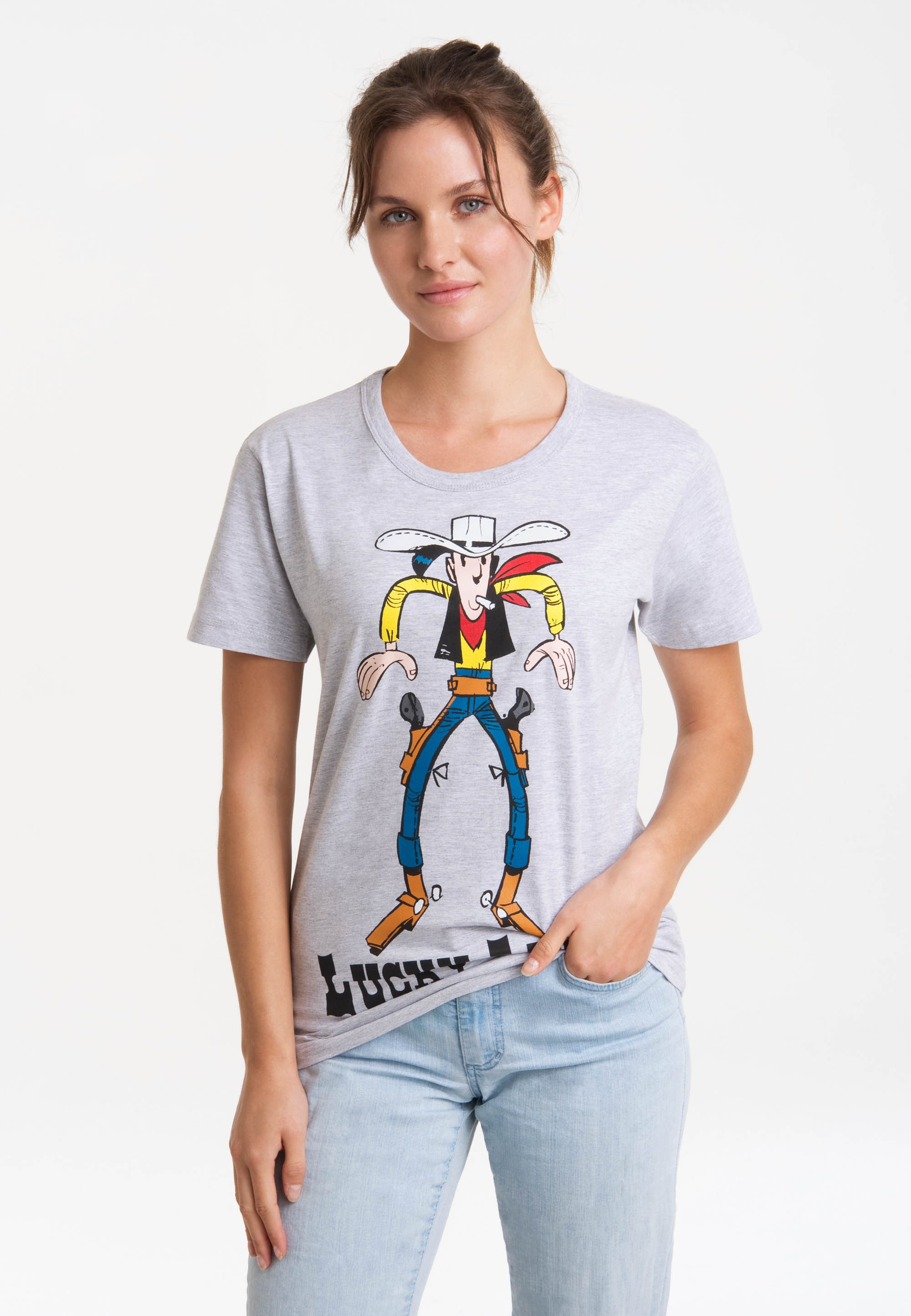 T-Shirt »Lucky Luke Colt«, mit lizenziertem Print