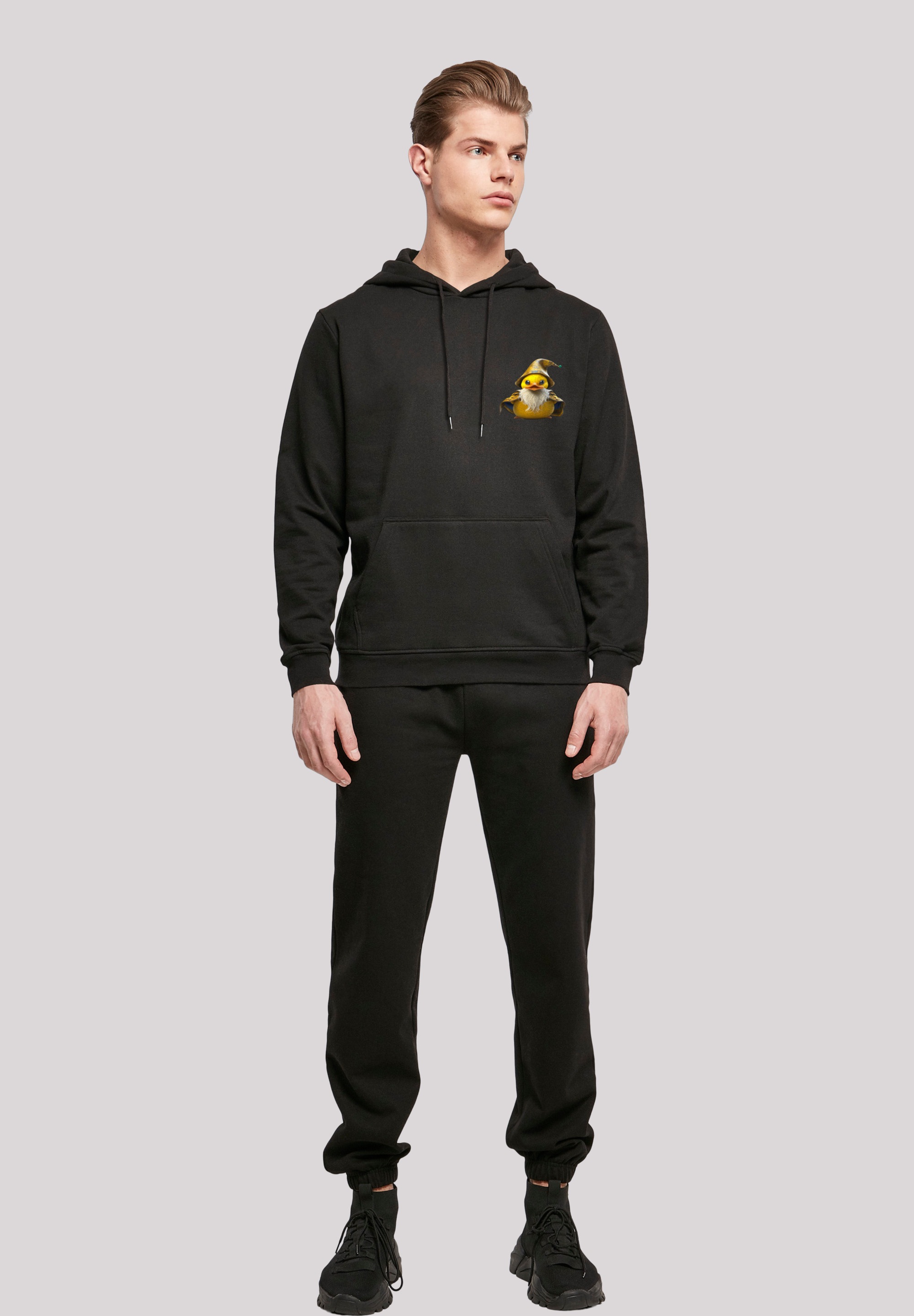F4NT4STIC Kapuzenpullover »Rubber Duck Wizard HOODIE UNISEX« Print