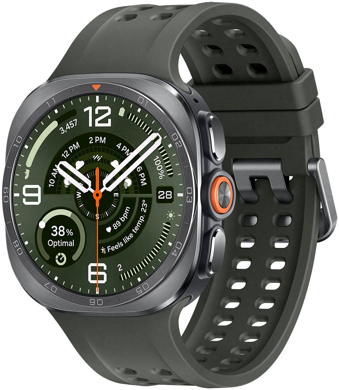 Samsung - Galaxy Watch Ultra2 - Smartwatch - Titanium Silver - Image 8