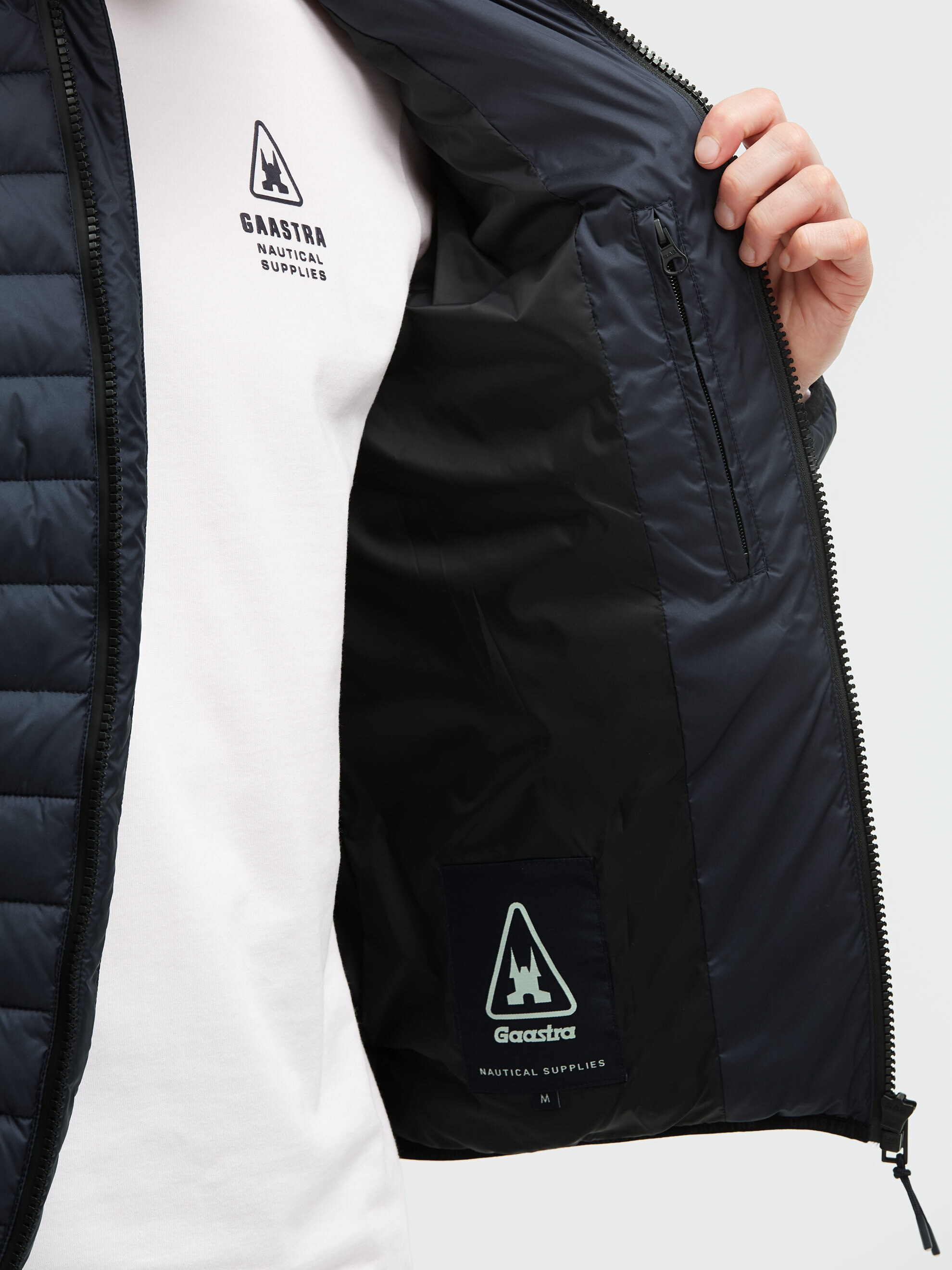Gaastra Steppjacke ohne Kapuze mit elastischem Saumabschluss