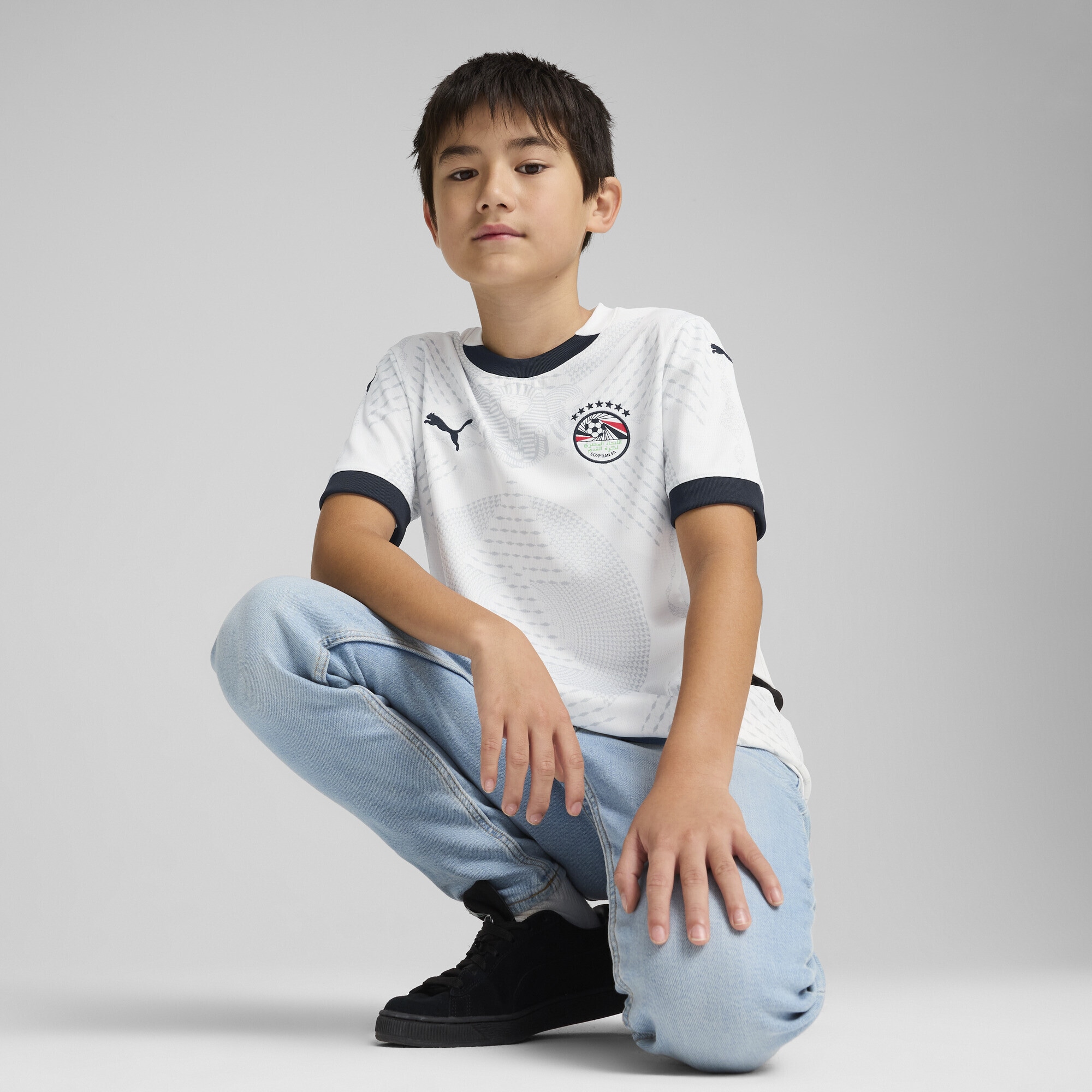PUMA Trainingsshirt »Ägypten 2025 Auswärtstrikot Jugendliche«