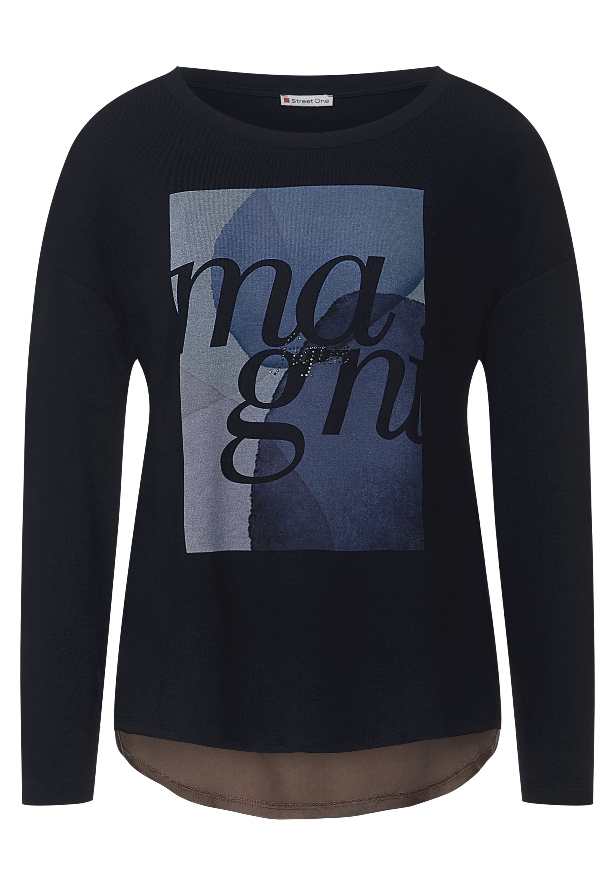 STREET ONE Print-Shirt, mit Rundhalsausschnitt