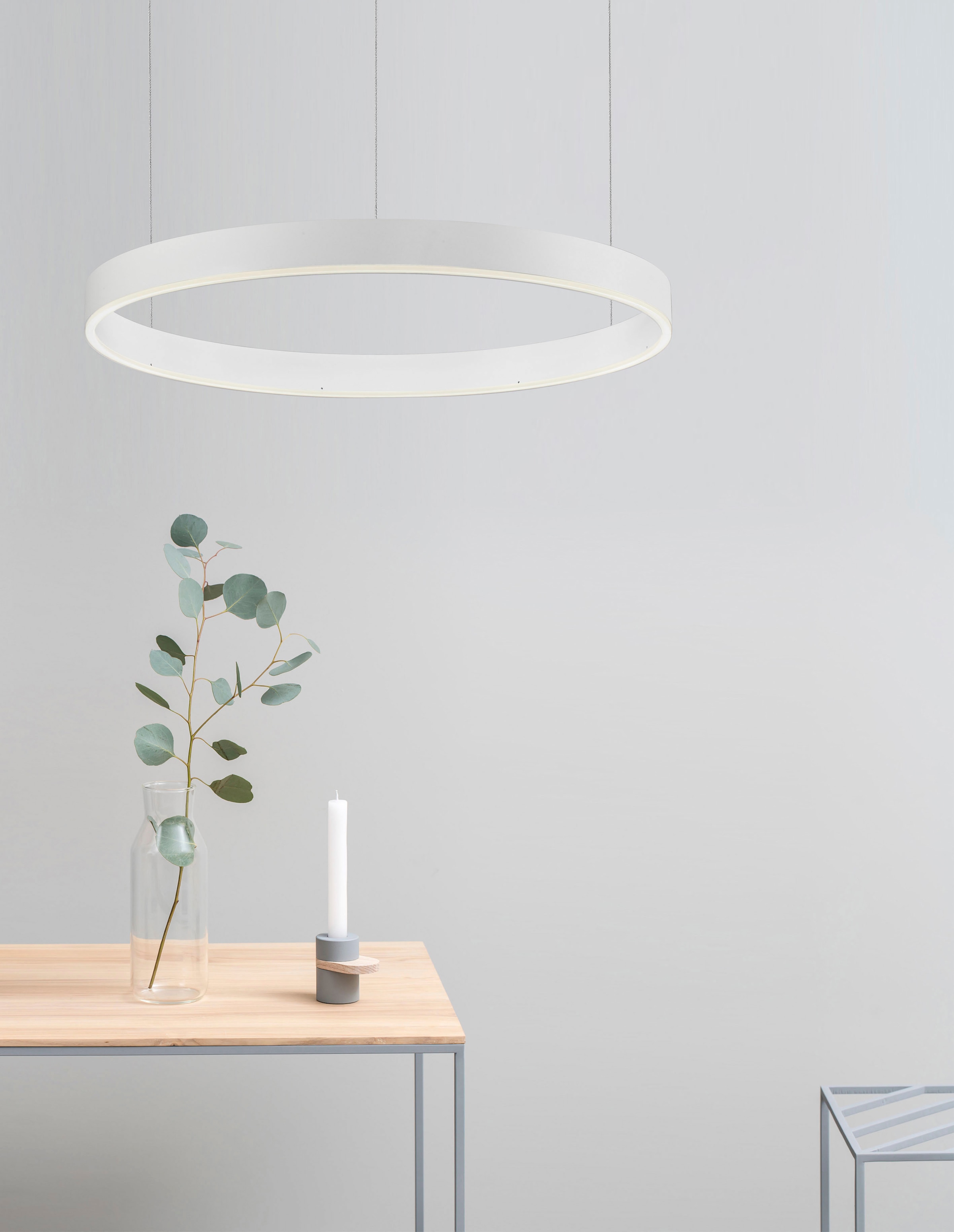 Nova Luce LED-Hängeleuchte »MOTIF« LED-Modul 1 Stk. Warmweiß Dimmbar; Höhenverstellbar; Mit Leuchtmittel