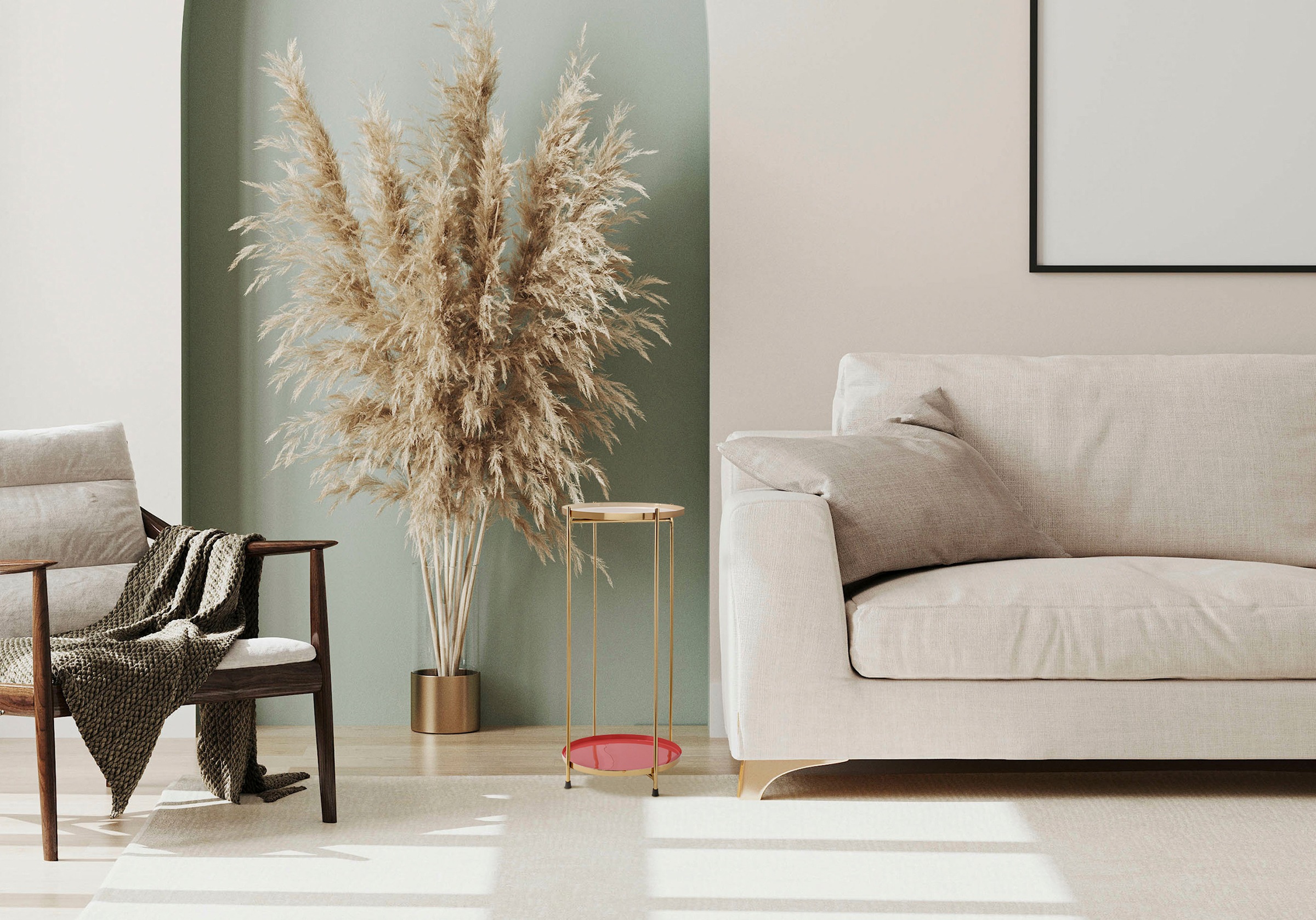Kayoom Beistelltisch "Art Deco 1025, Abstelltisch aus Metall,funktional und günstig online kaufen