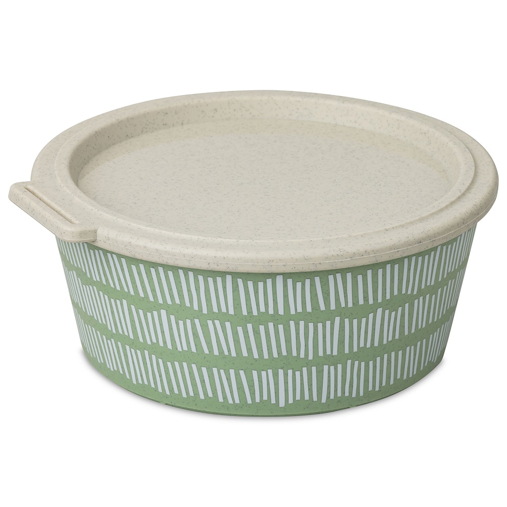 KOZIOL Aufbewahrungsschüssel "BLOMSTER BOX 1,3l LINE Schale 1,3l mit Deckel"