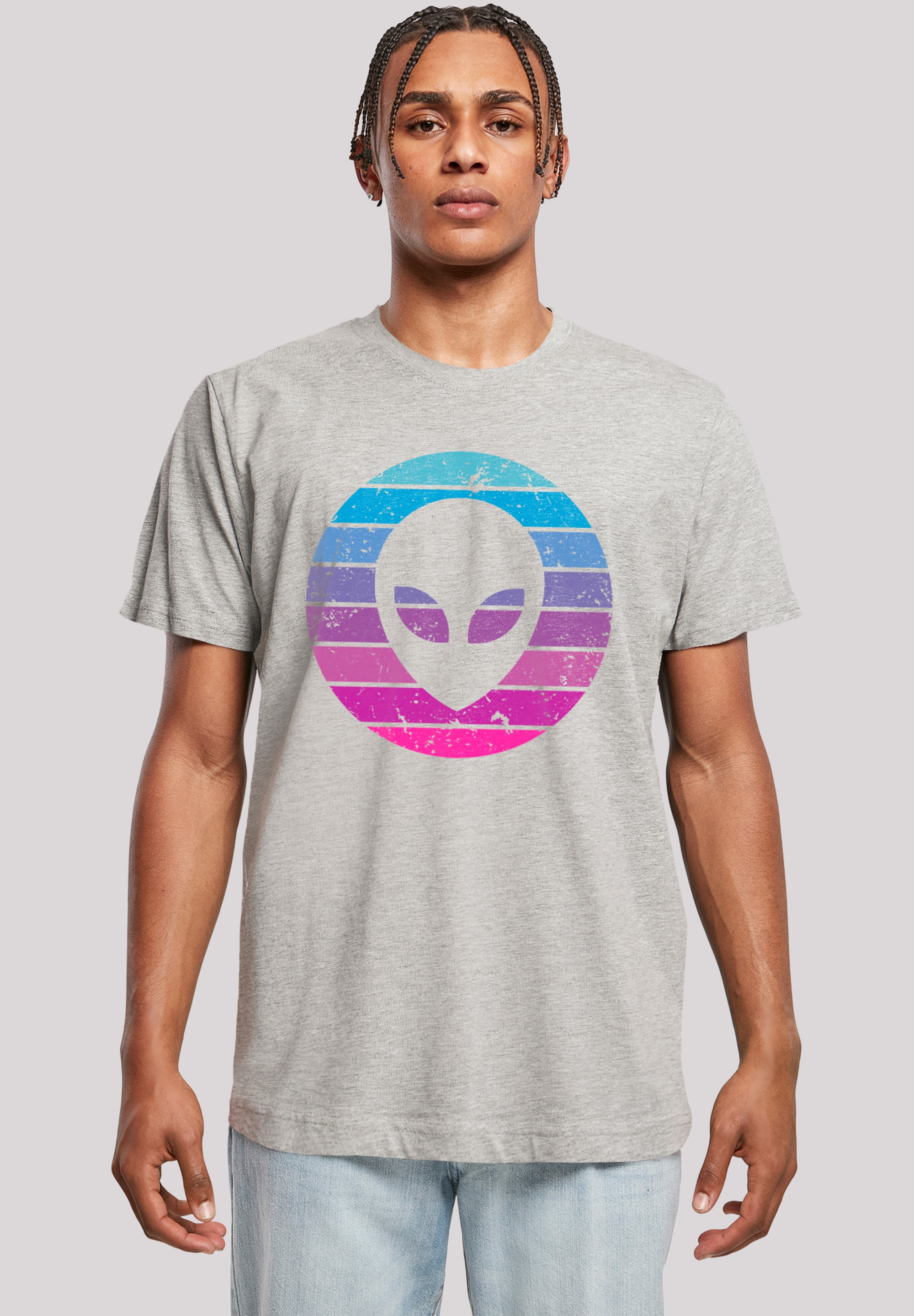 F4NT4STIC T-Shirt "Alien Kopf", Premium Qualität günstig online kaufen