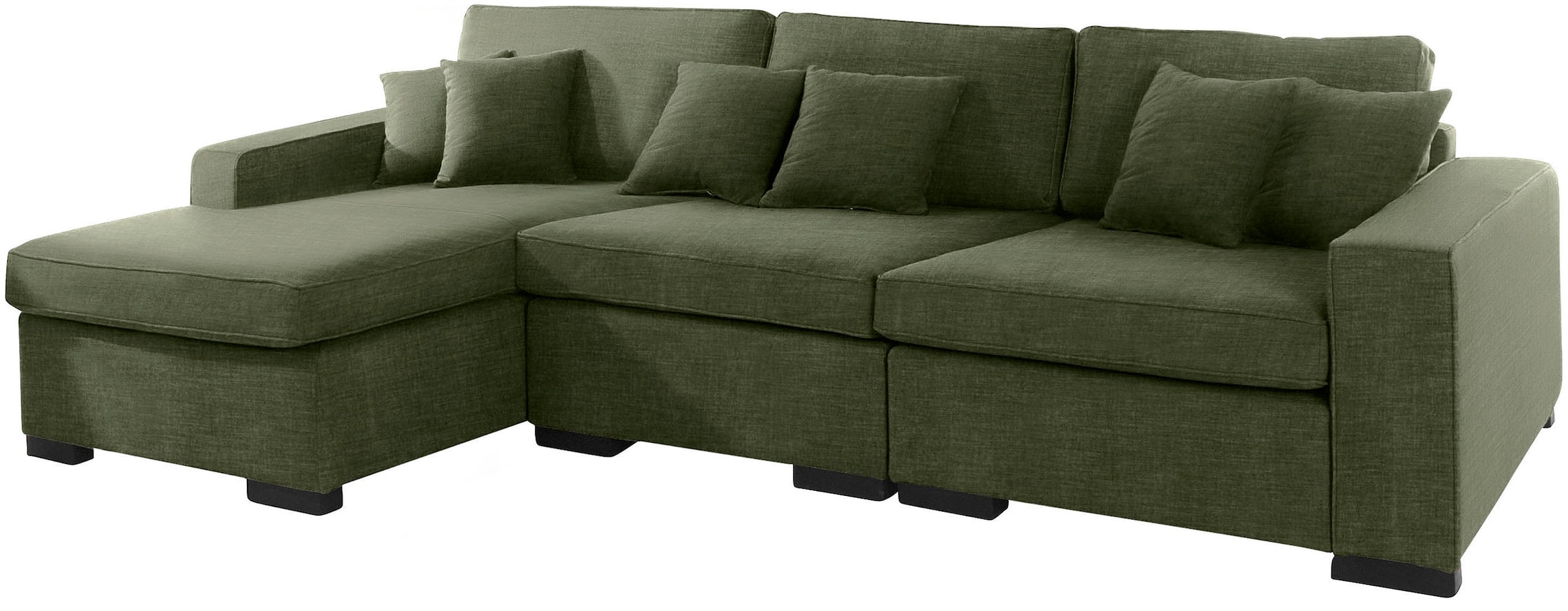 Guido Maria Kretschmer Home&Living Ottomane »Skara L-Form«, Lounge-Sofa mit Federkernpolsterung, in vielen Bezugsvarianten