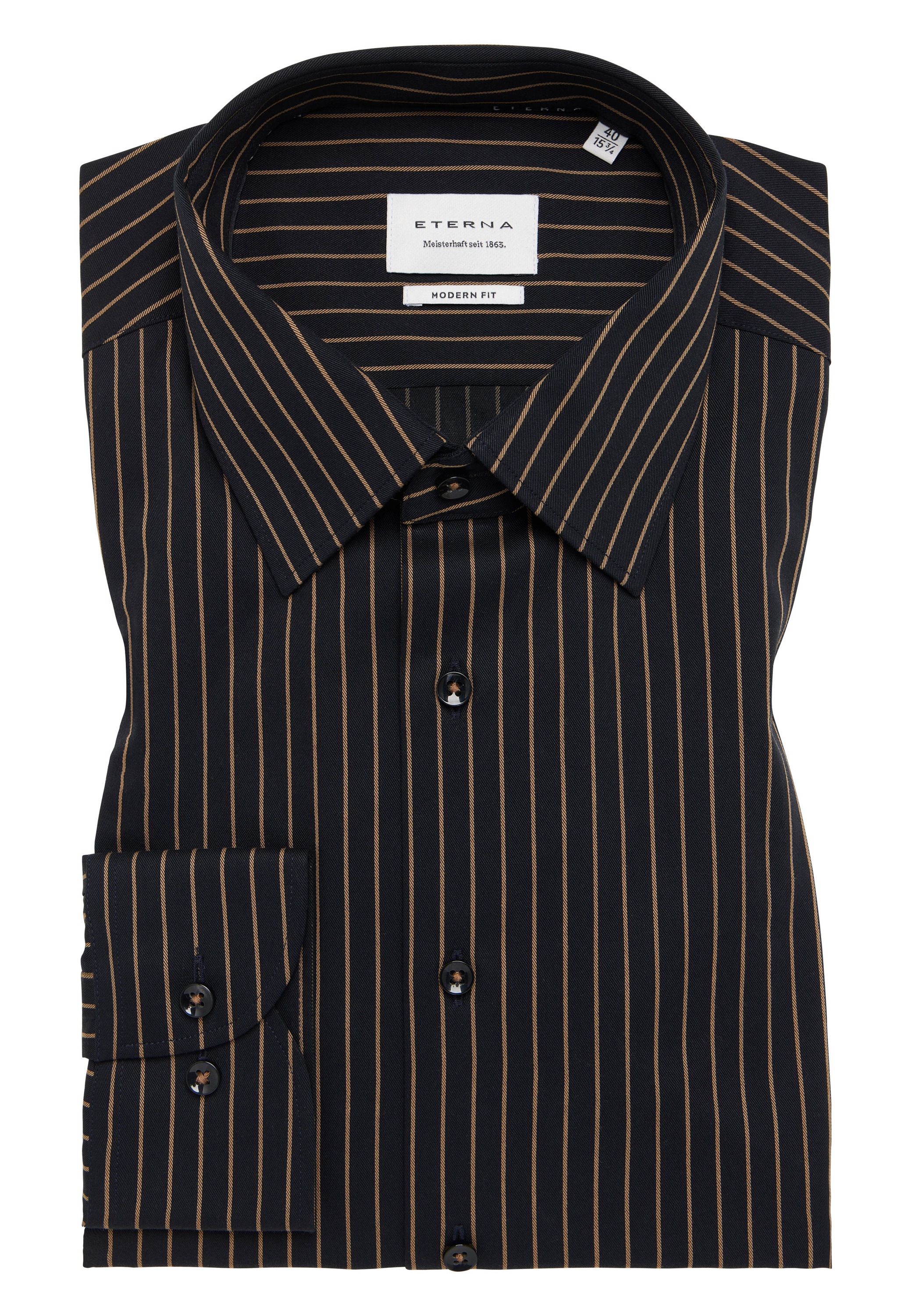 Eterna Langarmhemd »MODERN FIT«, NON IRON (bügelfrei)