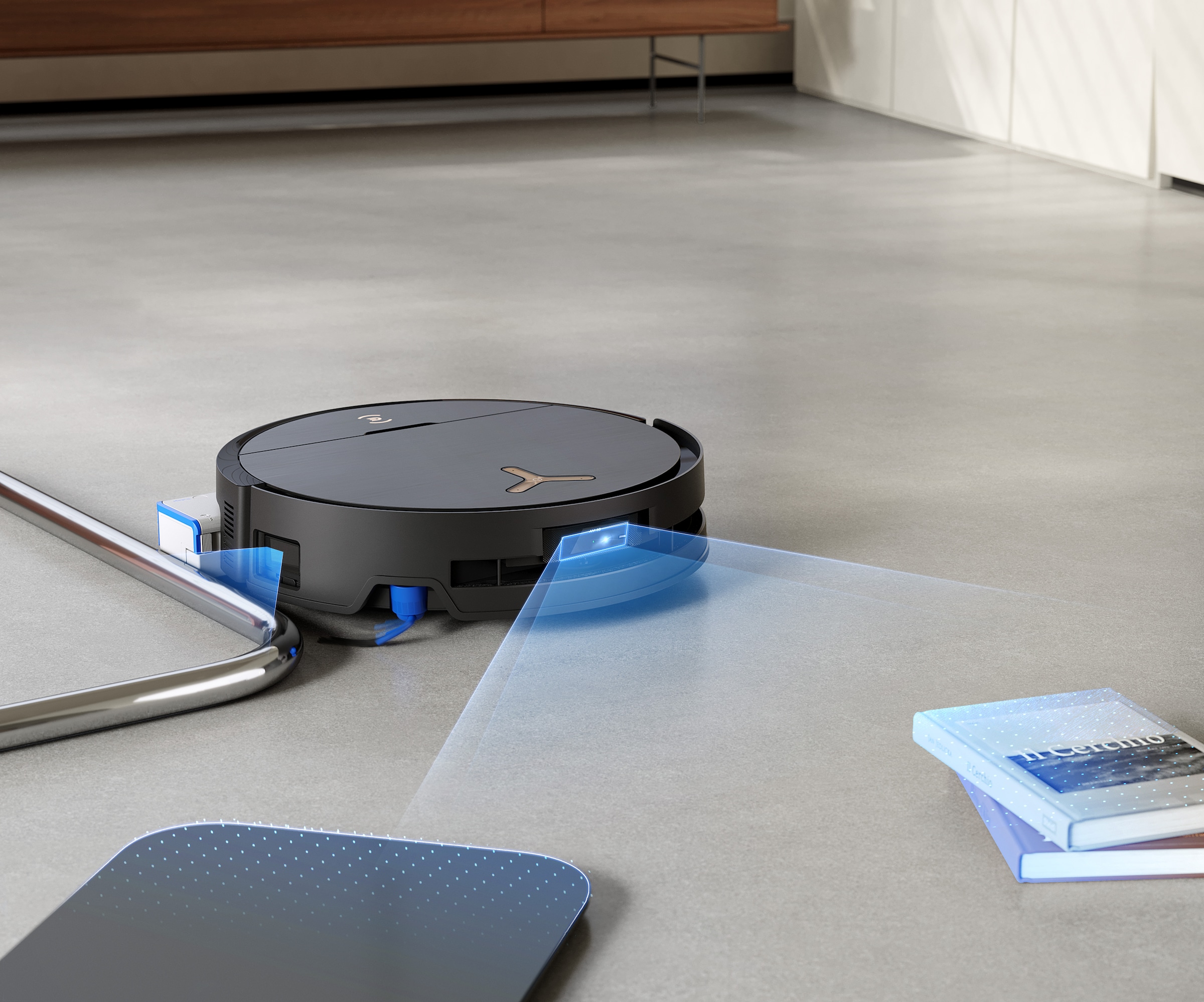 ECOVACS Saugroboter »DEEBOT X9 PRO OMNI«, Saug-und Wischroboter mit Absaugstation