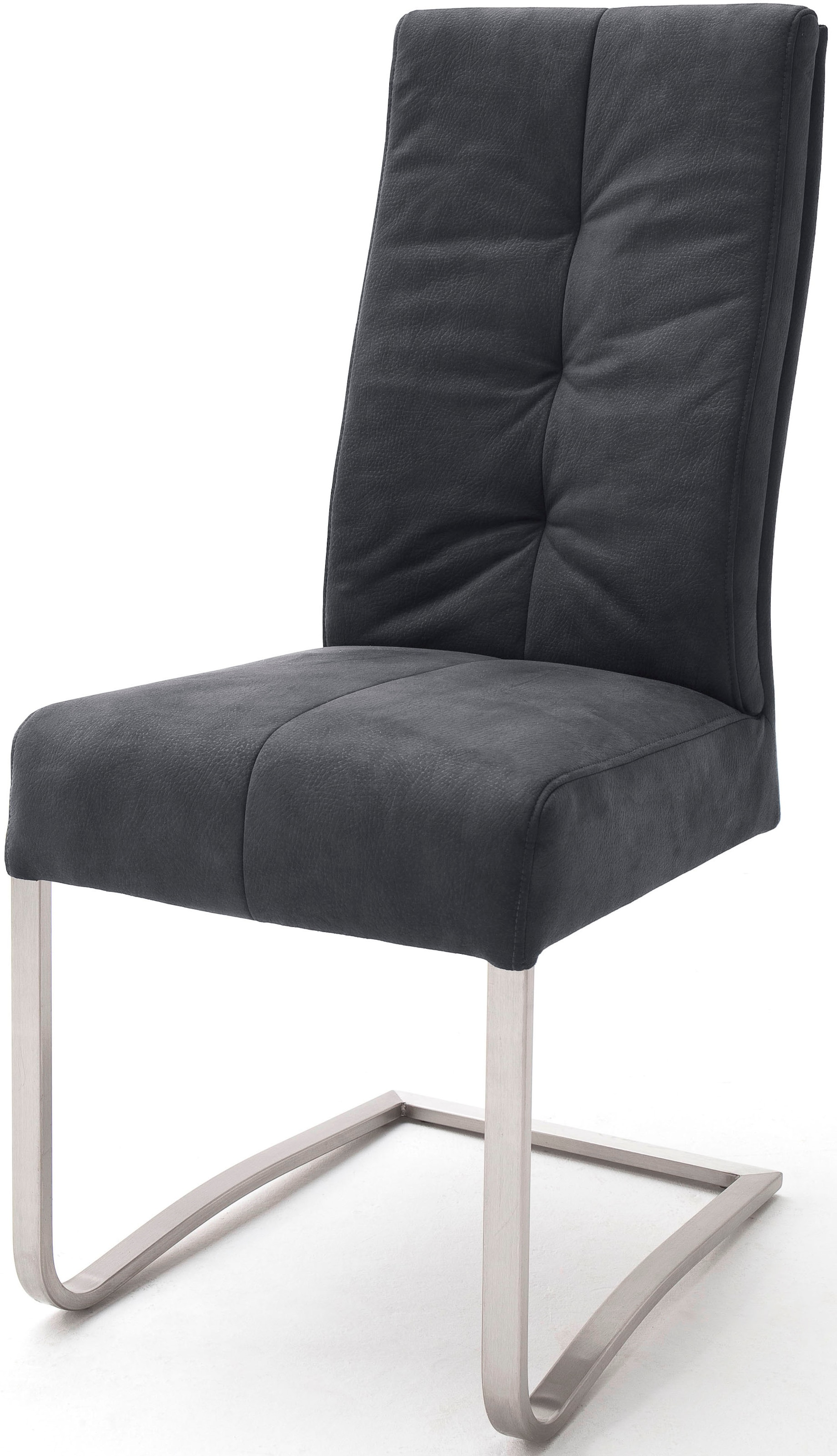 MCA furniture Esszimmerstuhl »Salva Schwingstuhl 1«, (Set), 2 St., Microfaser, mit Tonnentaschenfederkern, belastbar bis max. 120 kg