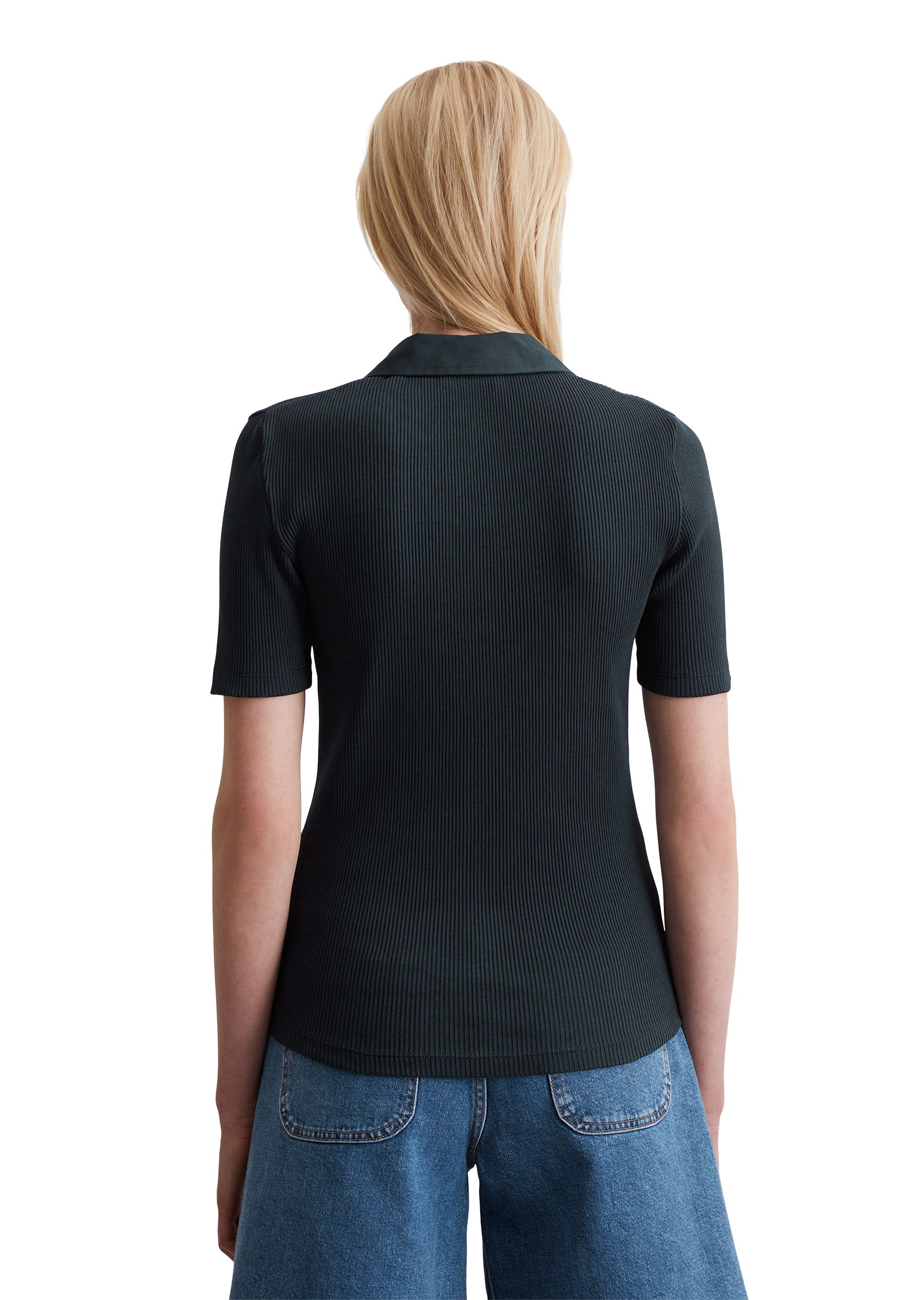 Thumbnail - Marc OPolo Poloshirt "aus Stretch-Jersey"