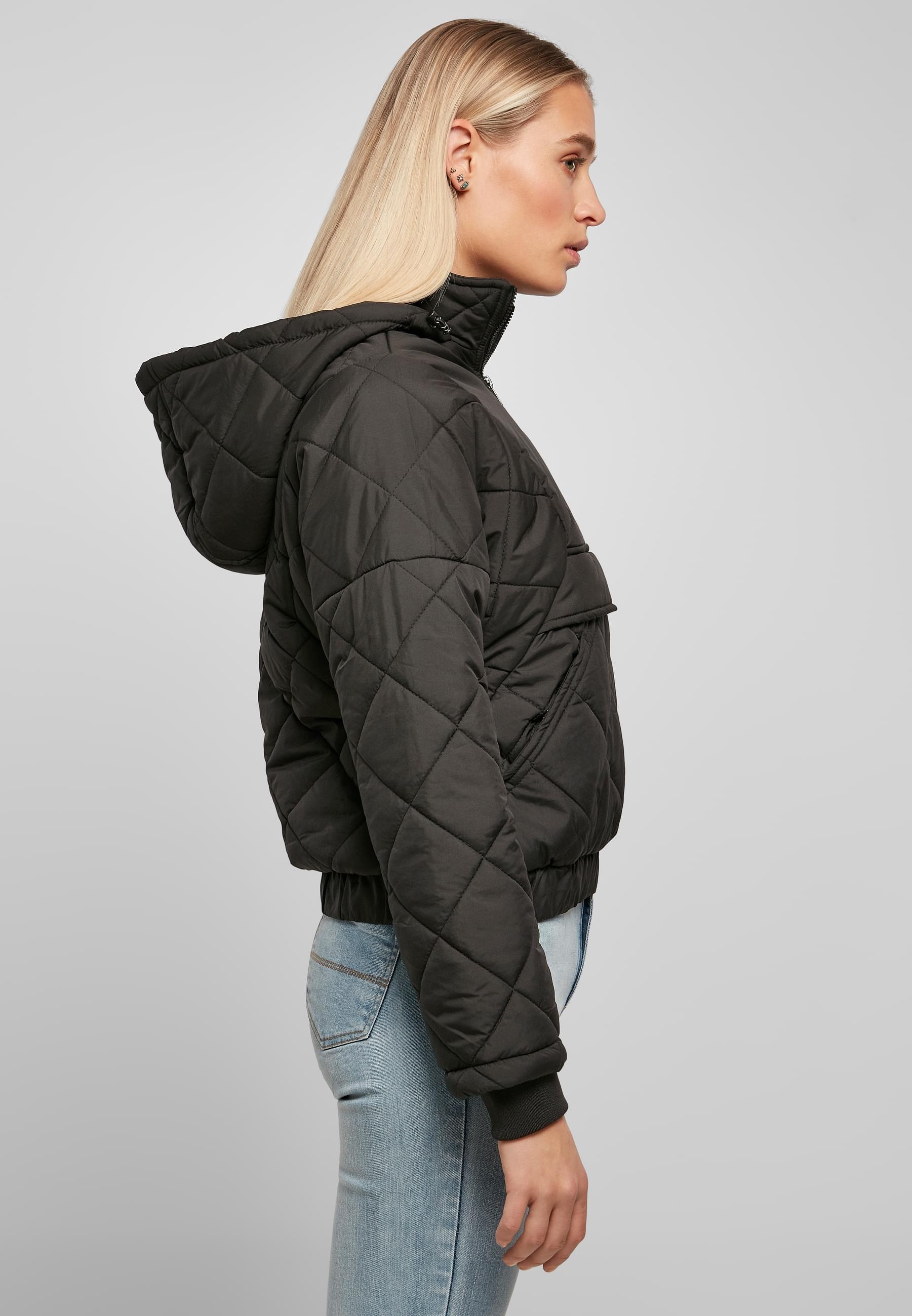 URBAN CLASSICS Winterjacke »Urban Classics Damen«, (1 St.), mit Kapuze