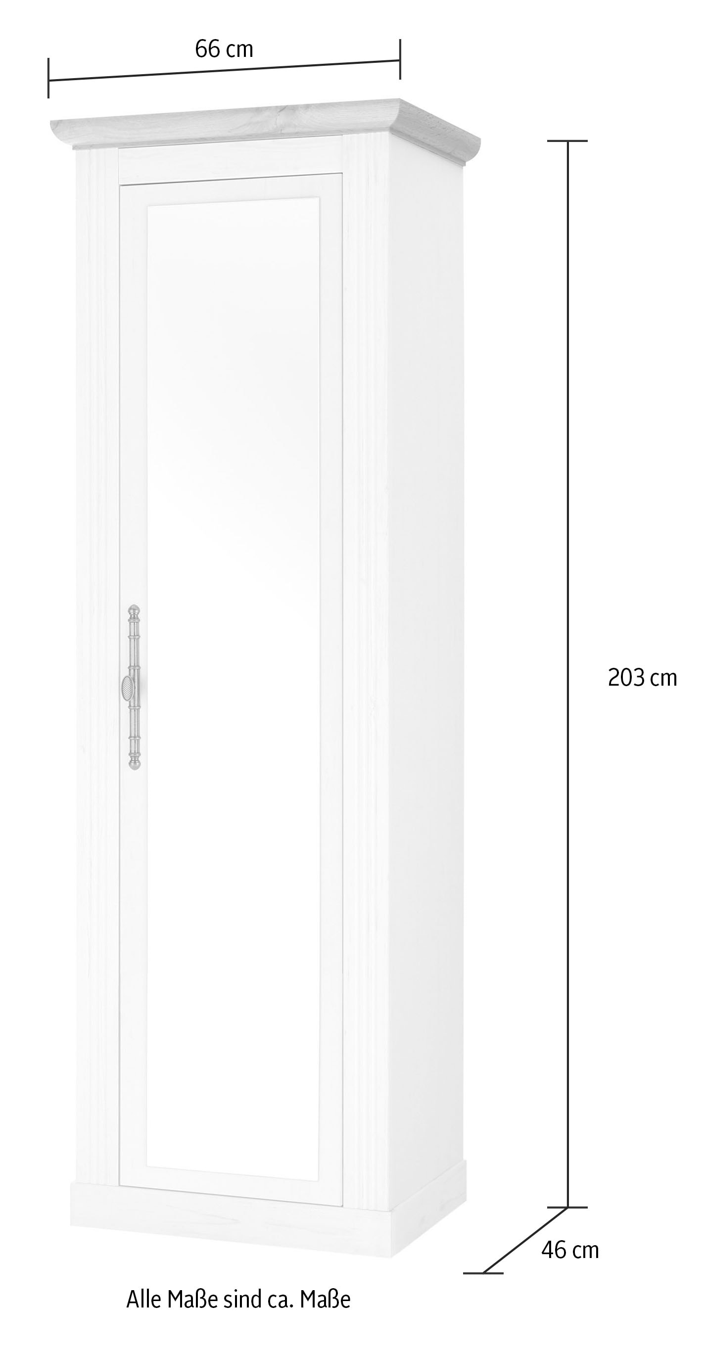 BAUR affaire Home Stauraumschrank ca. Breite 66 | cm »WESTMINSTER«,