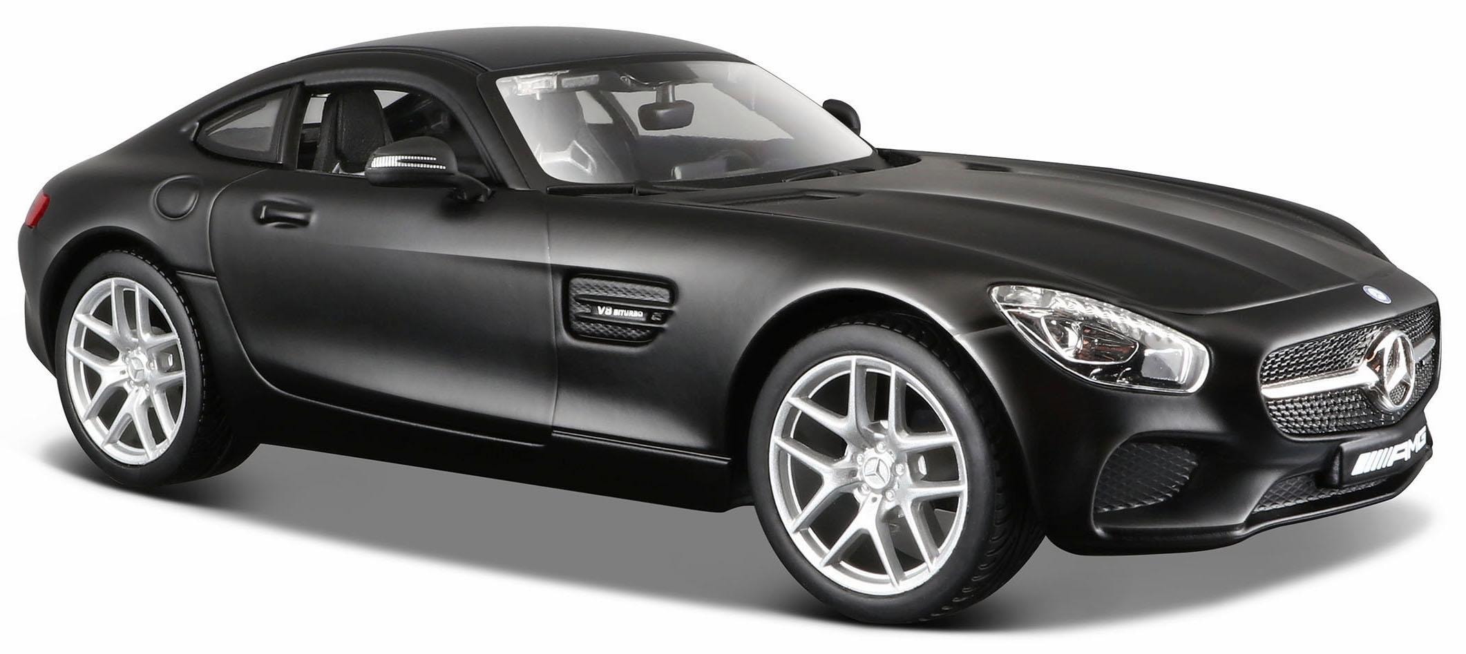 Sammlerauto »Dull Black Collection, Mercedes AMG GT, 1:24, schwarz«, 1:24, aus...