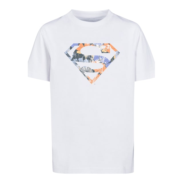 F4NT4STIC T-Shirt »T-Shirt DC Comics Superman Floral Logo Superheld«, Unisex  Kinder,Premium Merch,Jungen,Mädchen,Bedruckt kaufen | BAUR