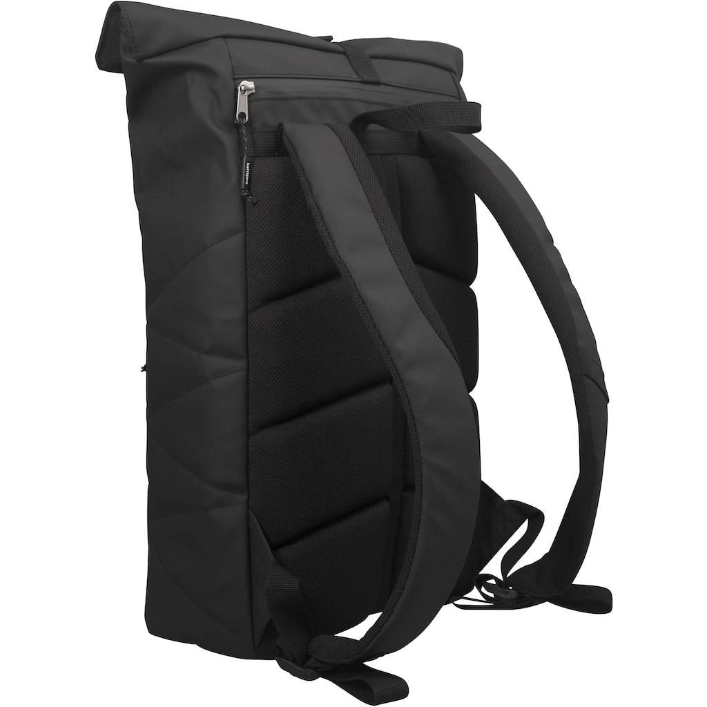 KATTBJØRN Laptoprucksack »Rolltop, Black«