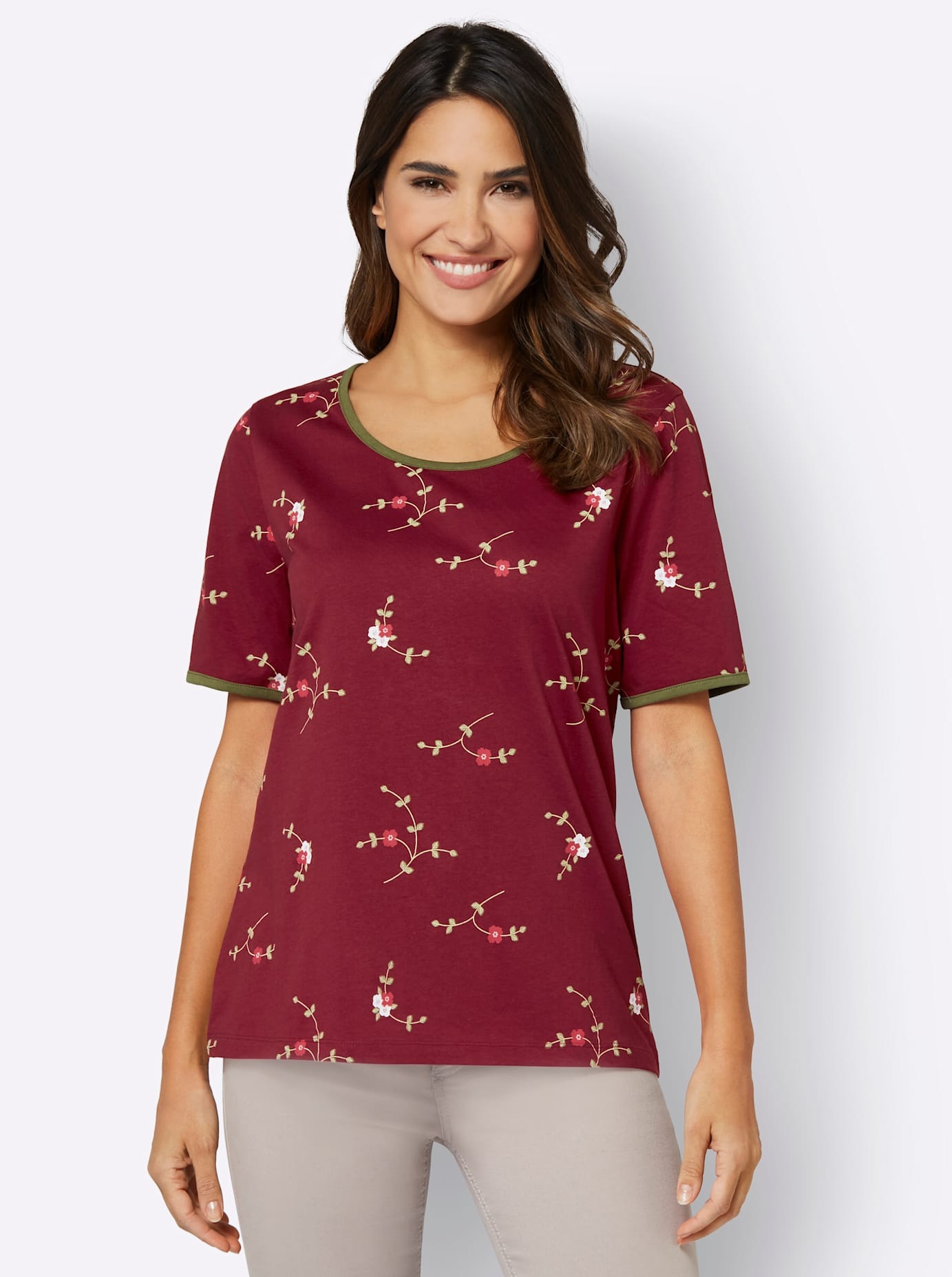 Classic Basics Kurzarmshirt "Shirt" 1 Stk. tlg. günstig online kaufen