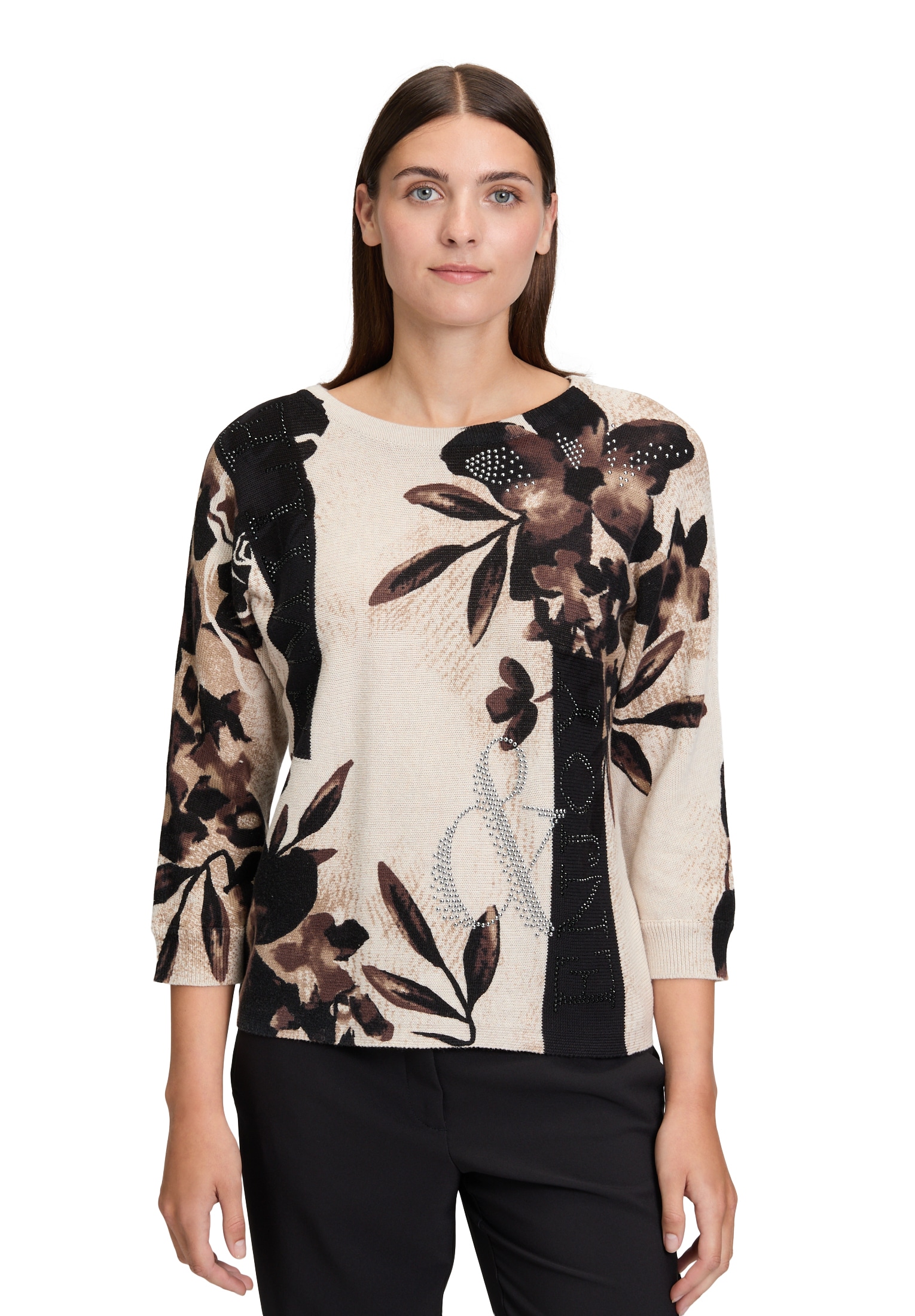 Betty Barclay Strickpullover "Betty Barclay Damen Strickpullover mit Fleder günstig online kaufen