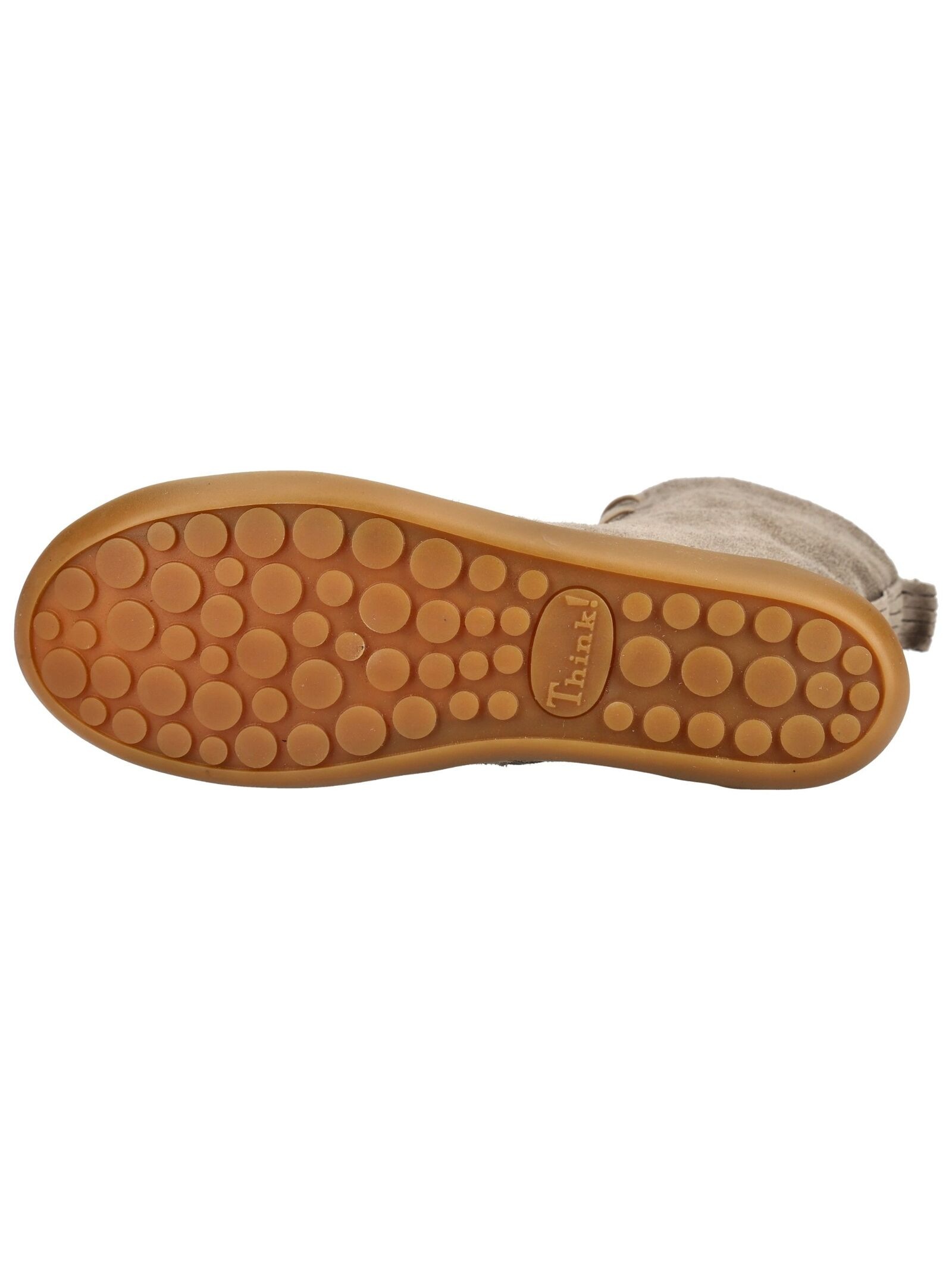 Think! Schnürstiefelette »Think! Stiefelette Veloursleder«