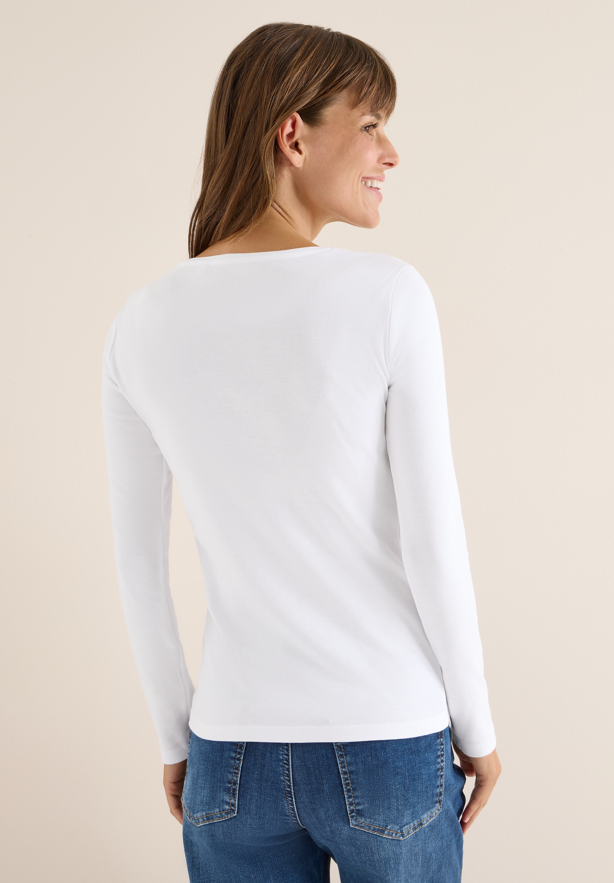 Cecil Langarmshirt Basic günstig online kaufen