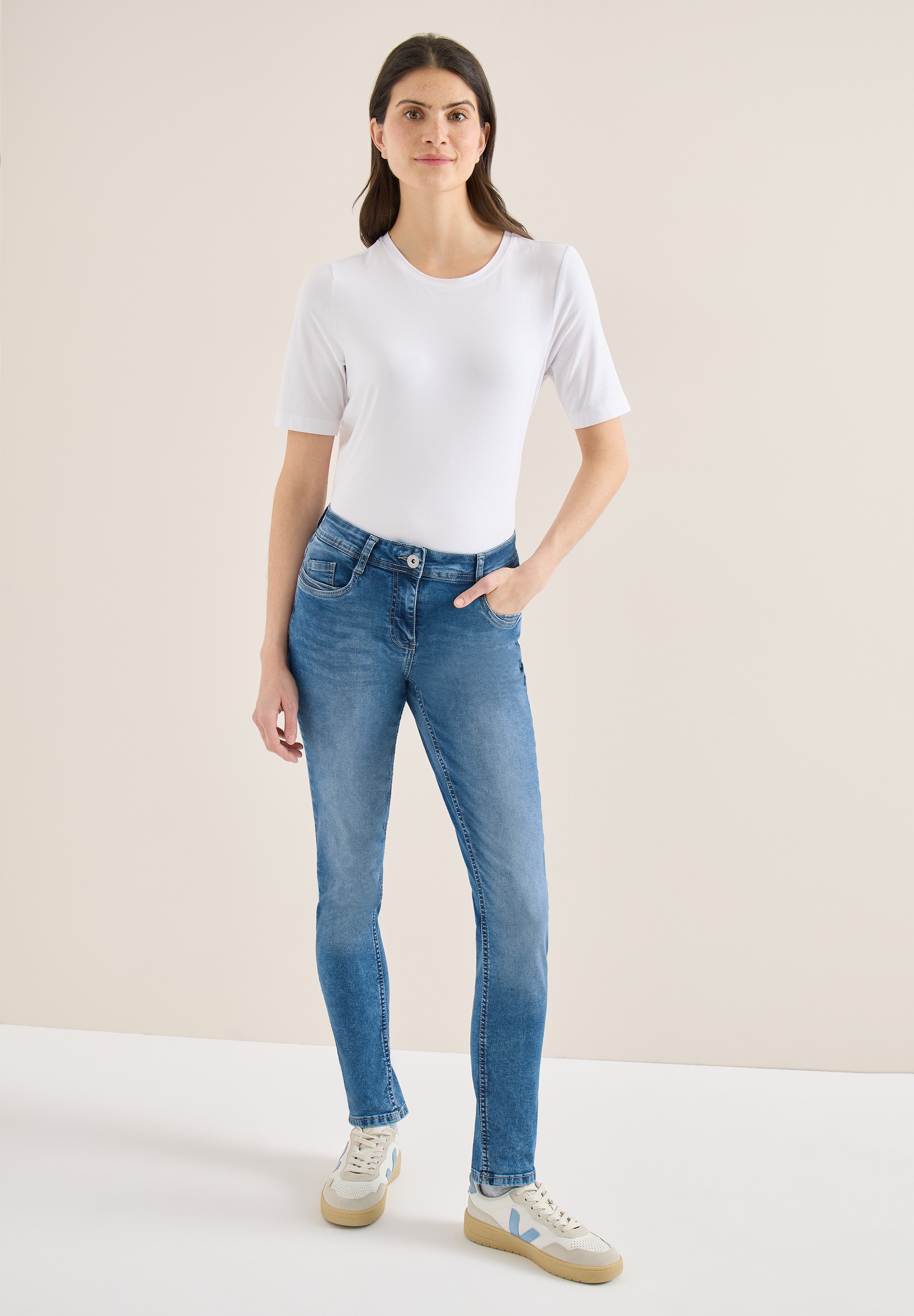 Cecil Comfort-fit-Jeans 5-Pocket-Style