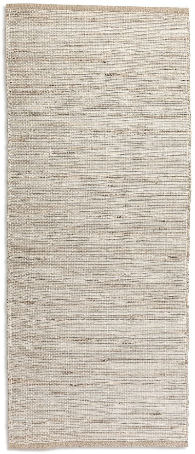 HANSE Home Teppich »Dhaka Juteteppich«, rechteckig, 5 mm Höhe, Läufer, handgewebt, Jute, Wolle, Natur, Wohnzimmer, Flur, Klassisch