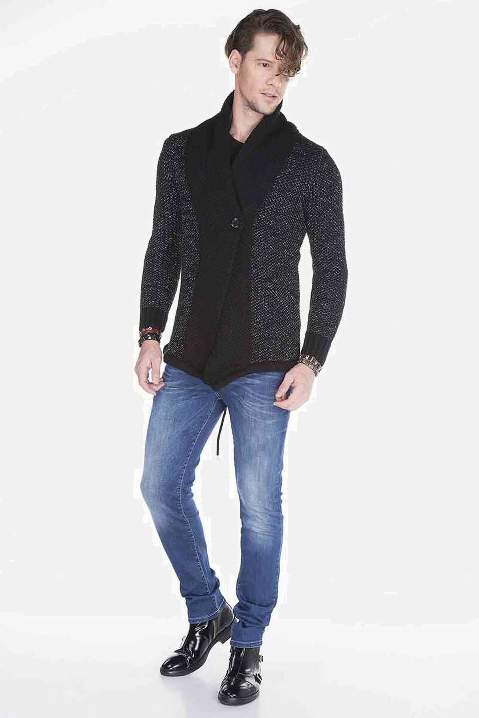 Cipo & Baxx Regular-fit-Jeans »Jeans«, mit dezenter Waschung, CD-389