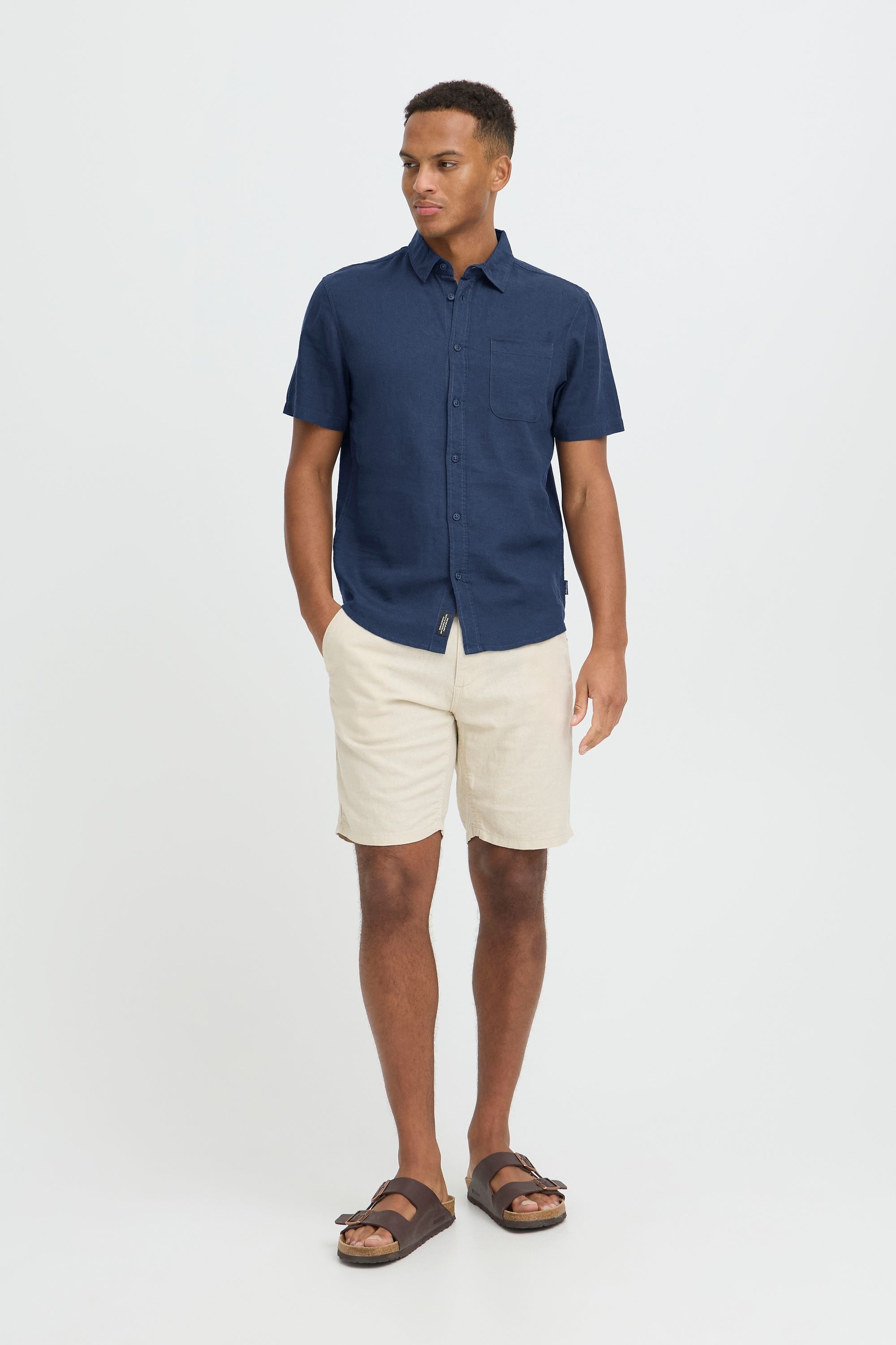 Blend Leinenhemd "Leinenhemd BHMLins" günstig online kaufen