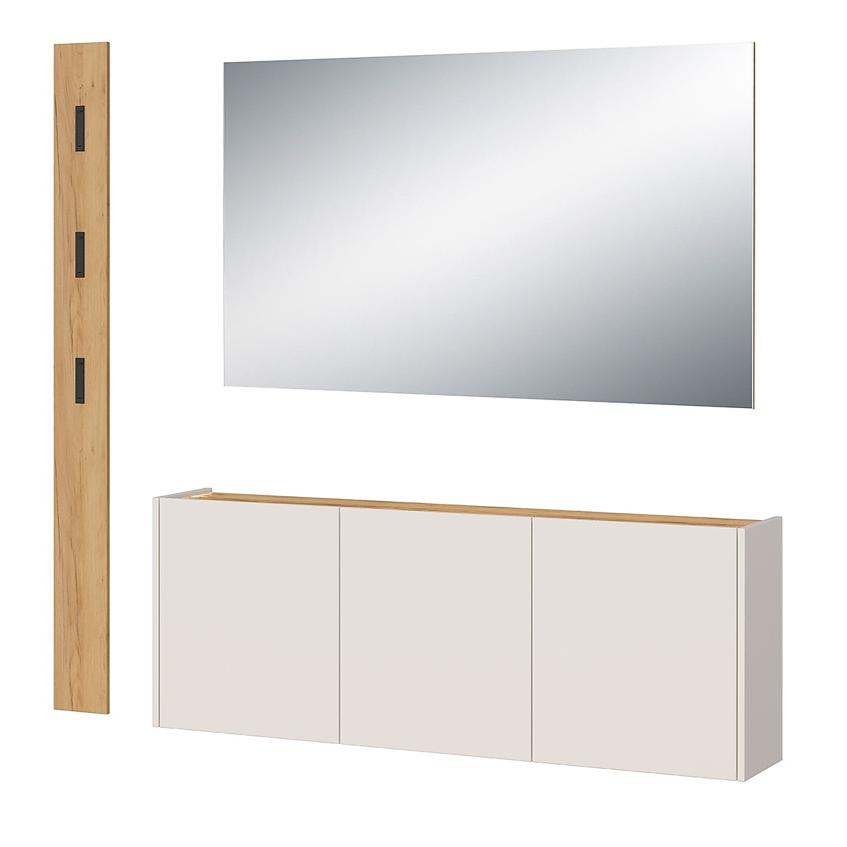 GERMANIA Garderoben-Set "GW-Libbiano" 3 Stk. tlg. günstig online kaufen