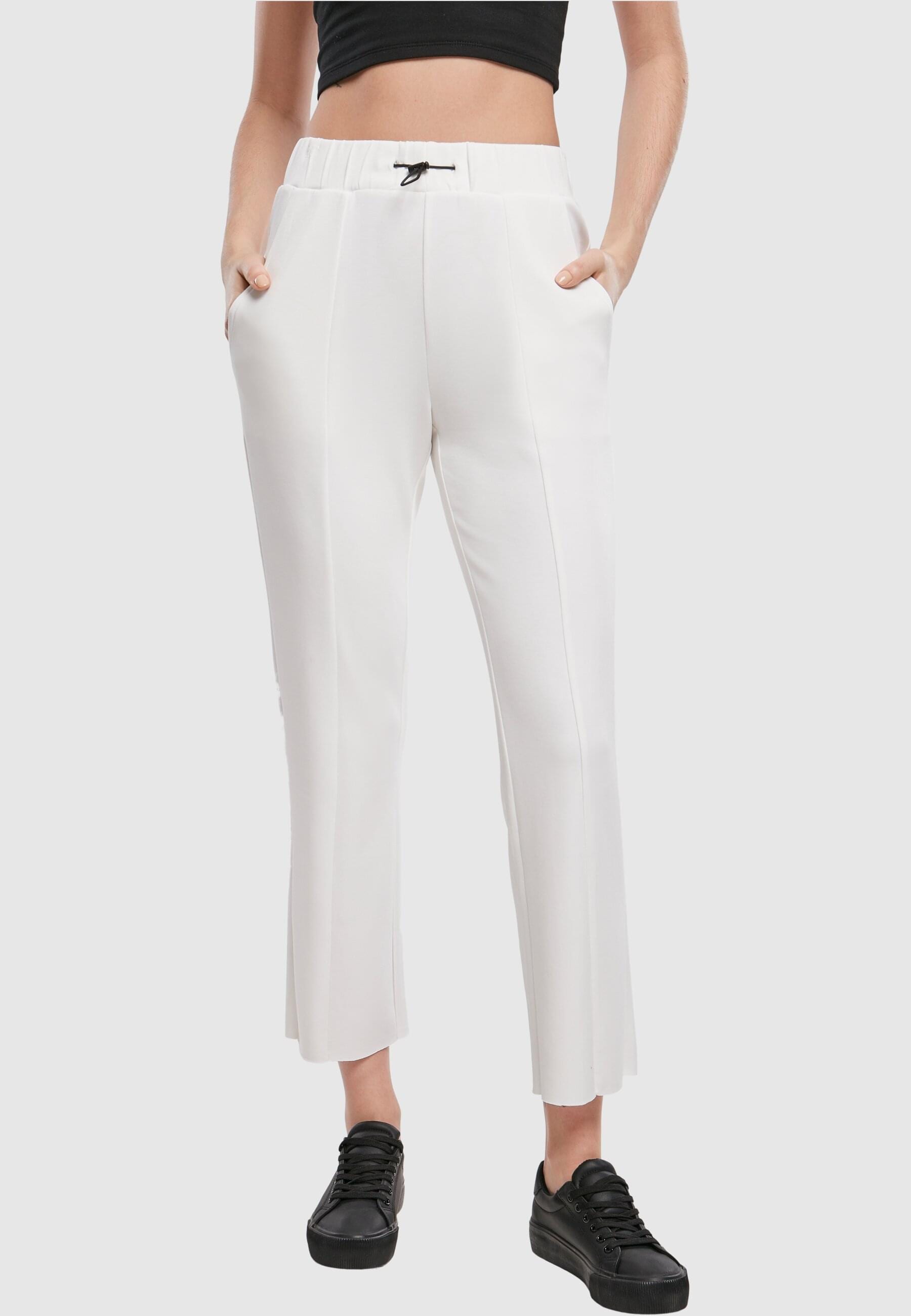 URBAN CLASSICS Stoffhose »Urban Classics Damen Ladies Soft Interlock Pants«, (1 tlg.)