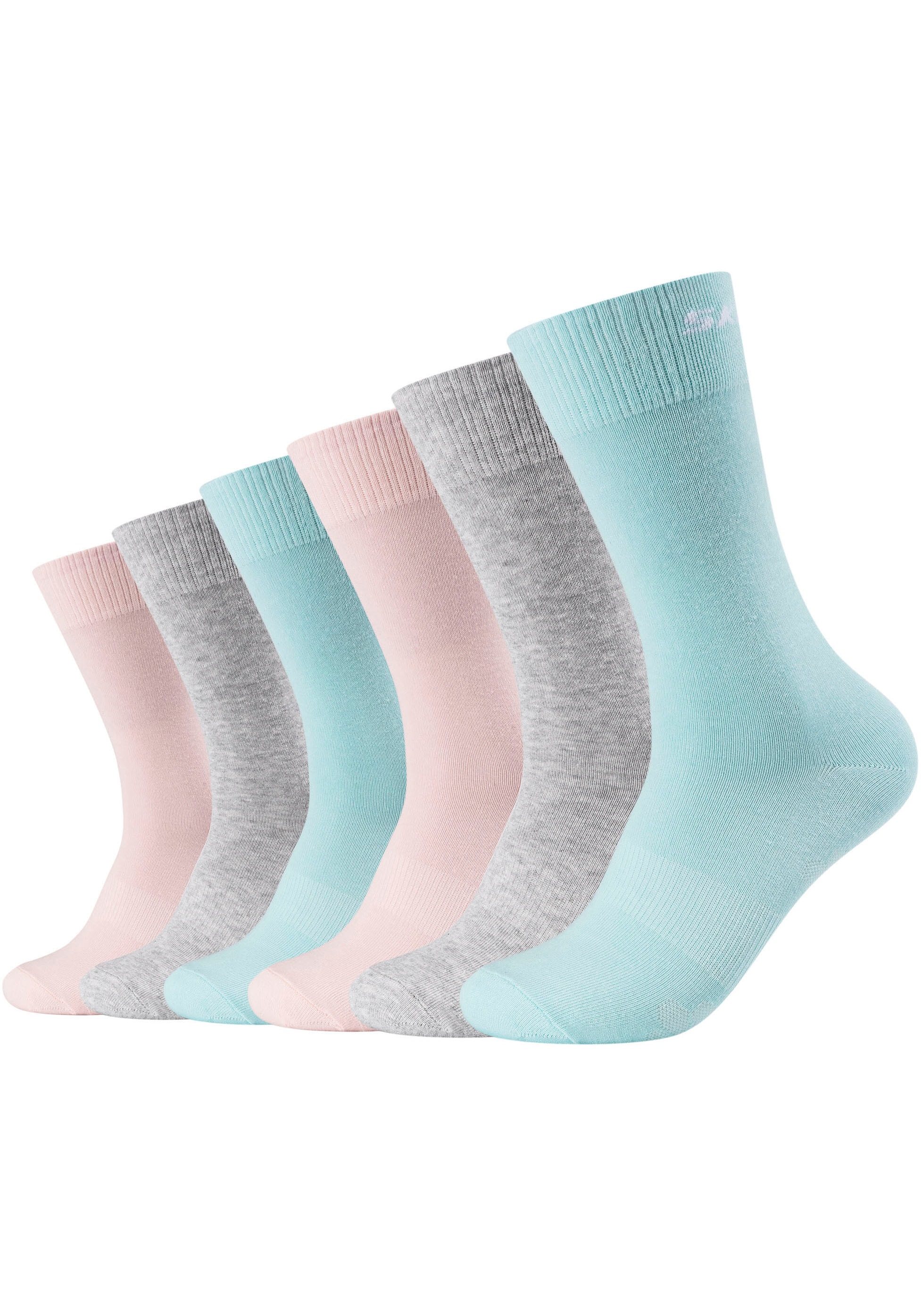 Socken, Fersen- (Packung, | Skechers und 6 BAUR langlebig: Robust verstärkter und Zehenbereich Paar),