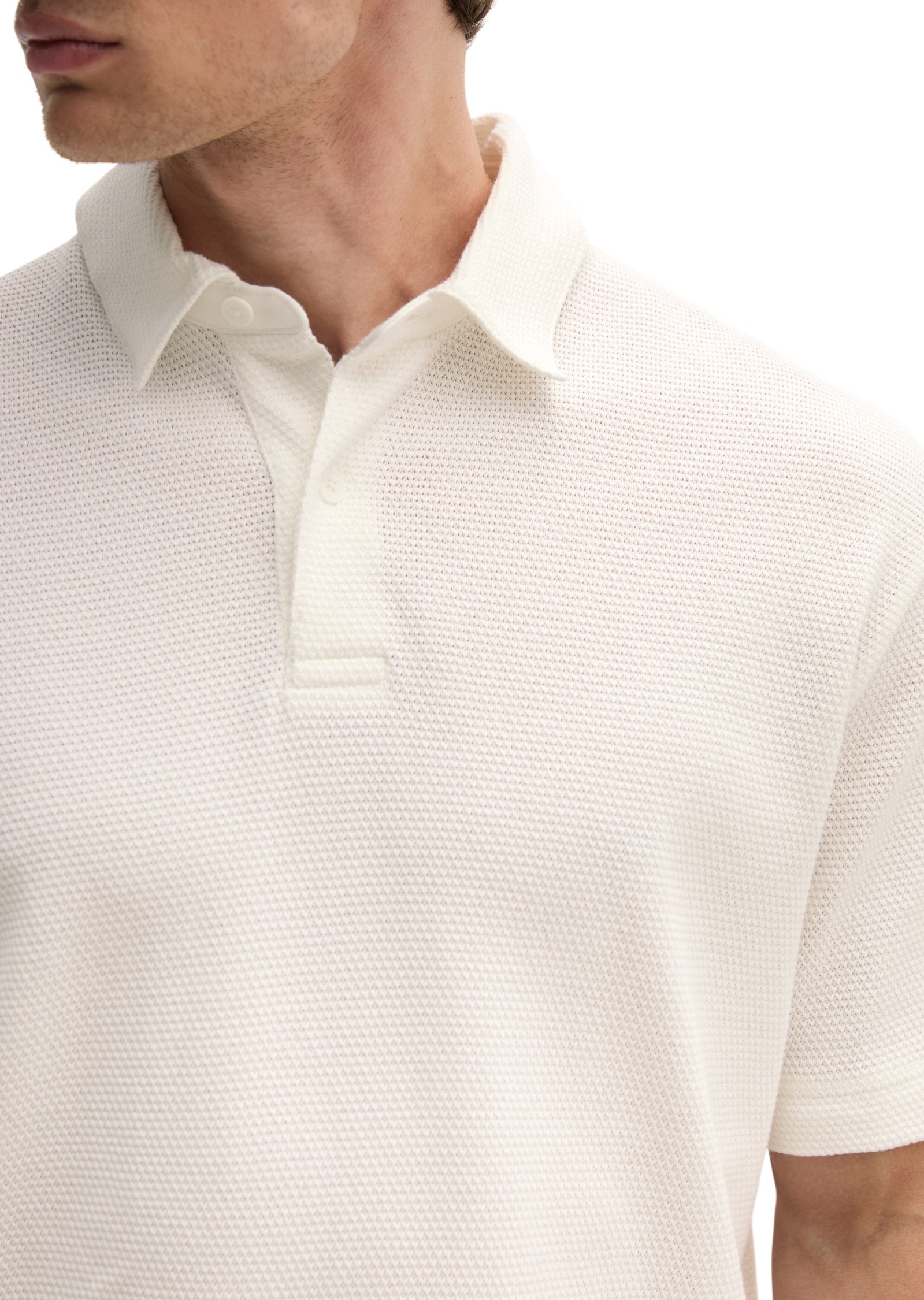 Marc O'Polo Poloshirt »mit feiner Struktur«
