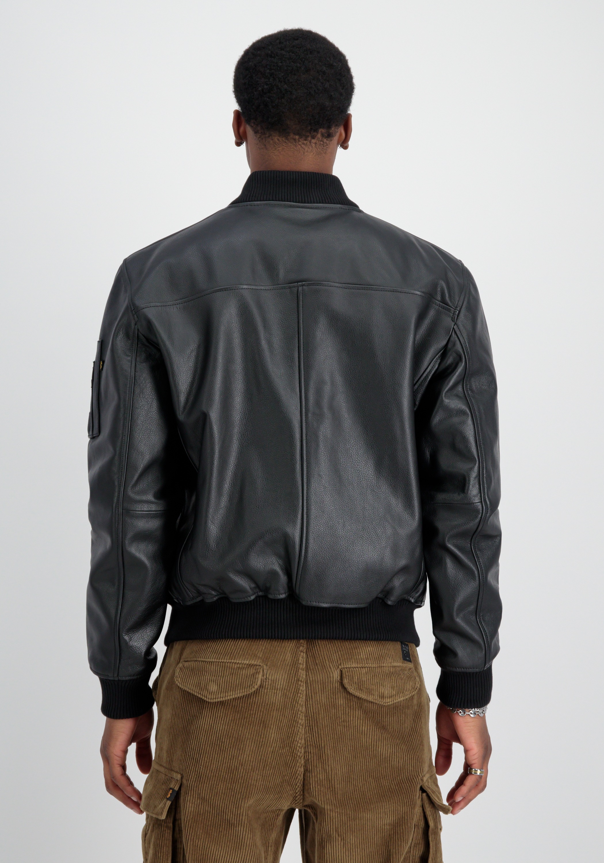 Alpha Industries Lederjacke "Alpha Industries Men - Leather & Vegan Jackets günstig online kaufen