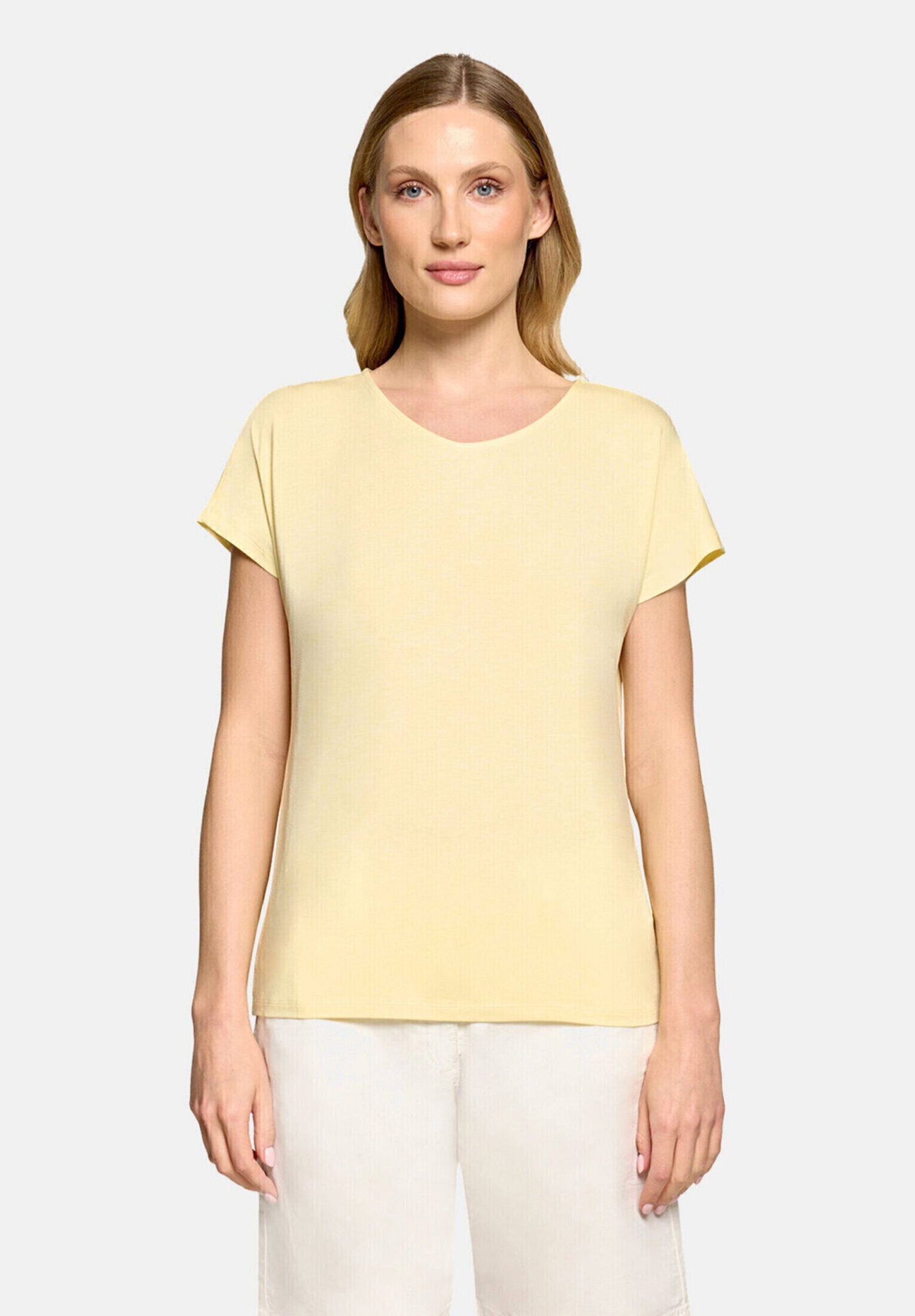 Betty Barclay Kurzarmshirt »Damen mit V-Ausschnitt« 1