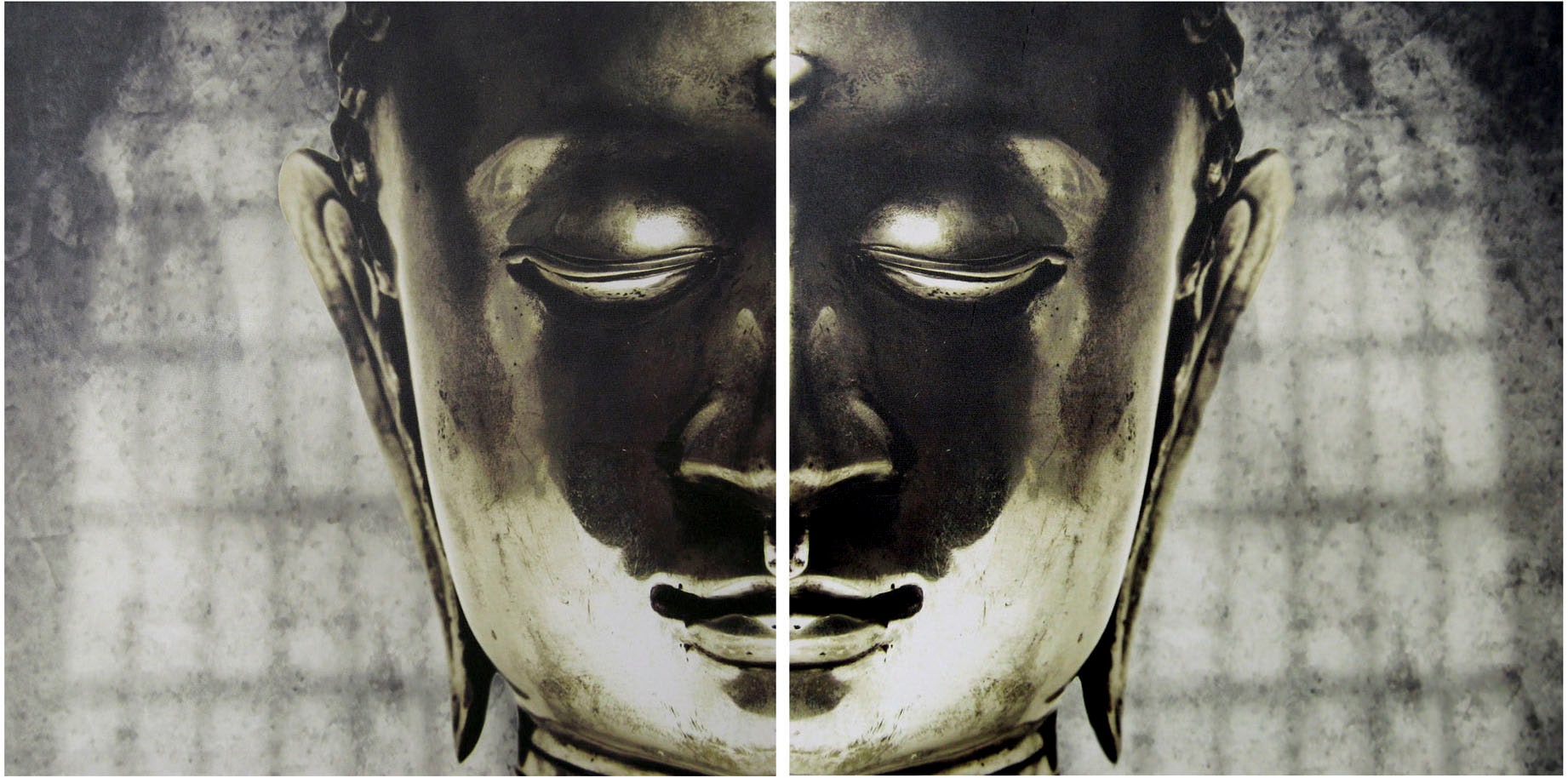 Creativ home Bild "Dekobild Buddha" 2 Stk. tlg. günstig online kaufen