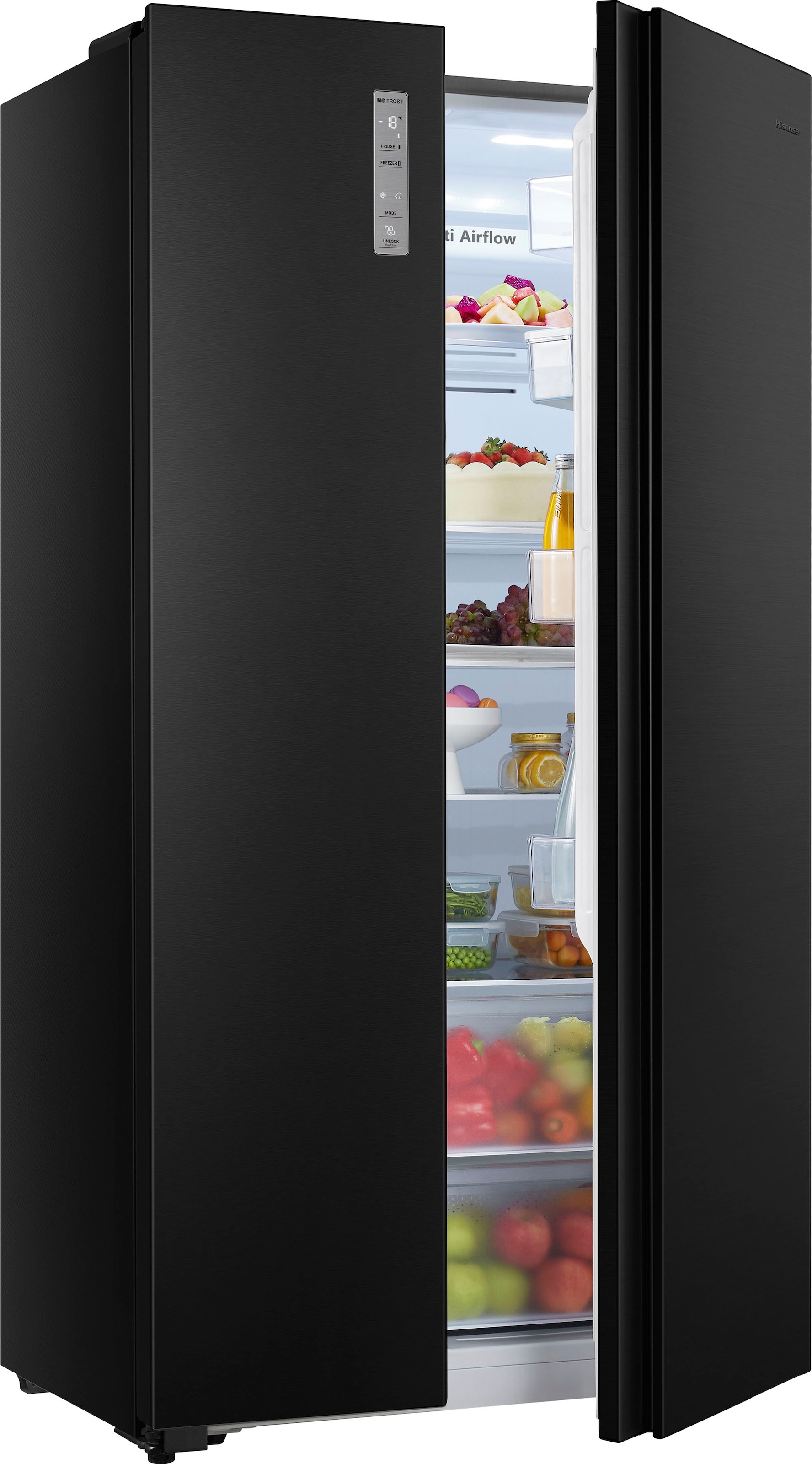 Hisense Side-by-Side "MS91518FC" 178,6 cm hoch 91 cm breit günstig online kaufen