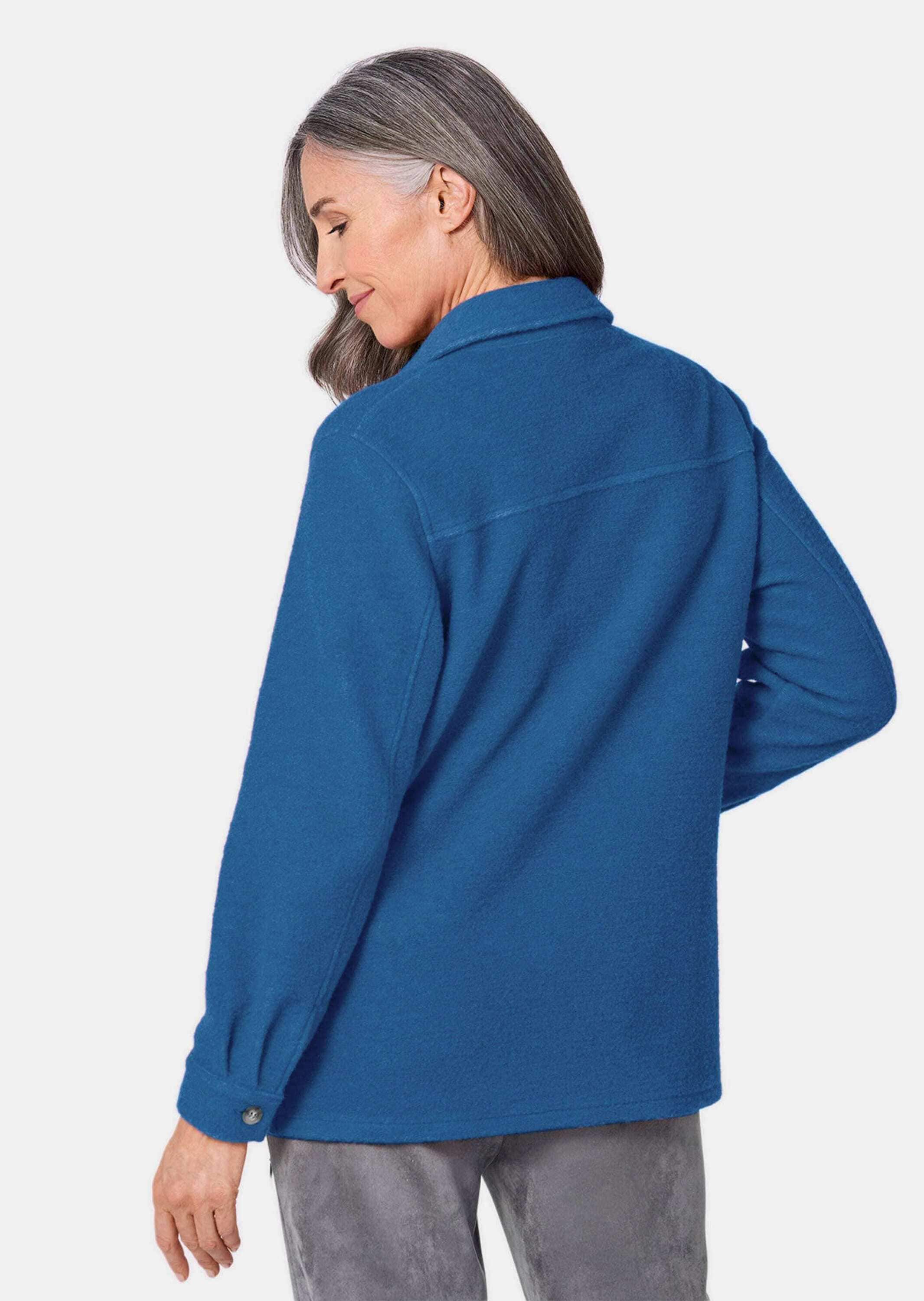 GOLDNER Sommerjacke »Hemdjacke Hemdjacke mit Wollanteil«