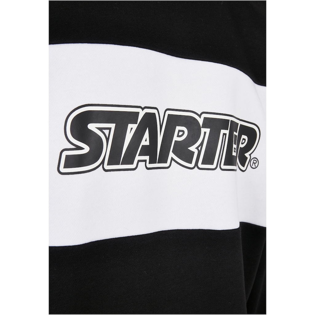 Starter Black Label Rundhalspullover »Starter Black Label Herren Starter Block Crewneck«, (1 tlg.)