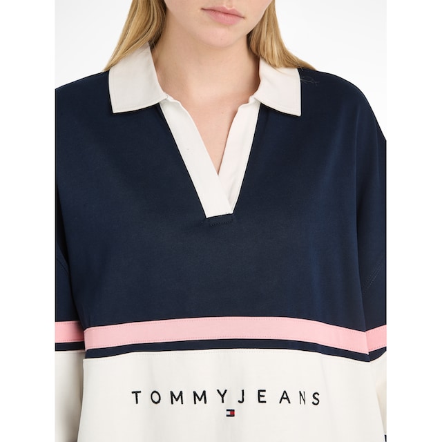 Tommy Jeans T-Shirt »TJW COLORBLOCK RUGBY«, mit V-Ausschnitt für kaufen |  BAUR